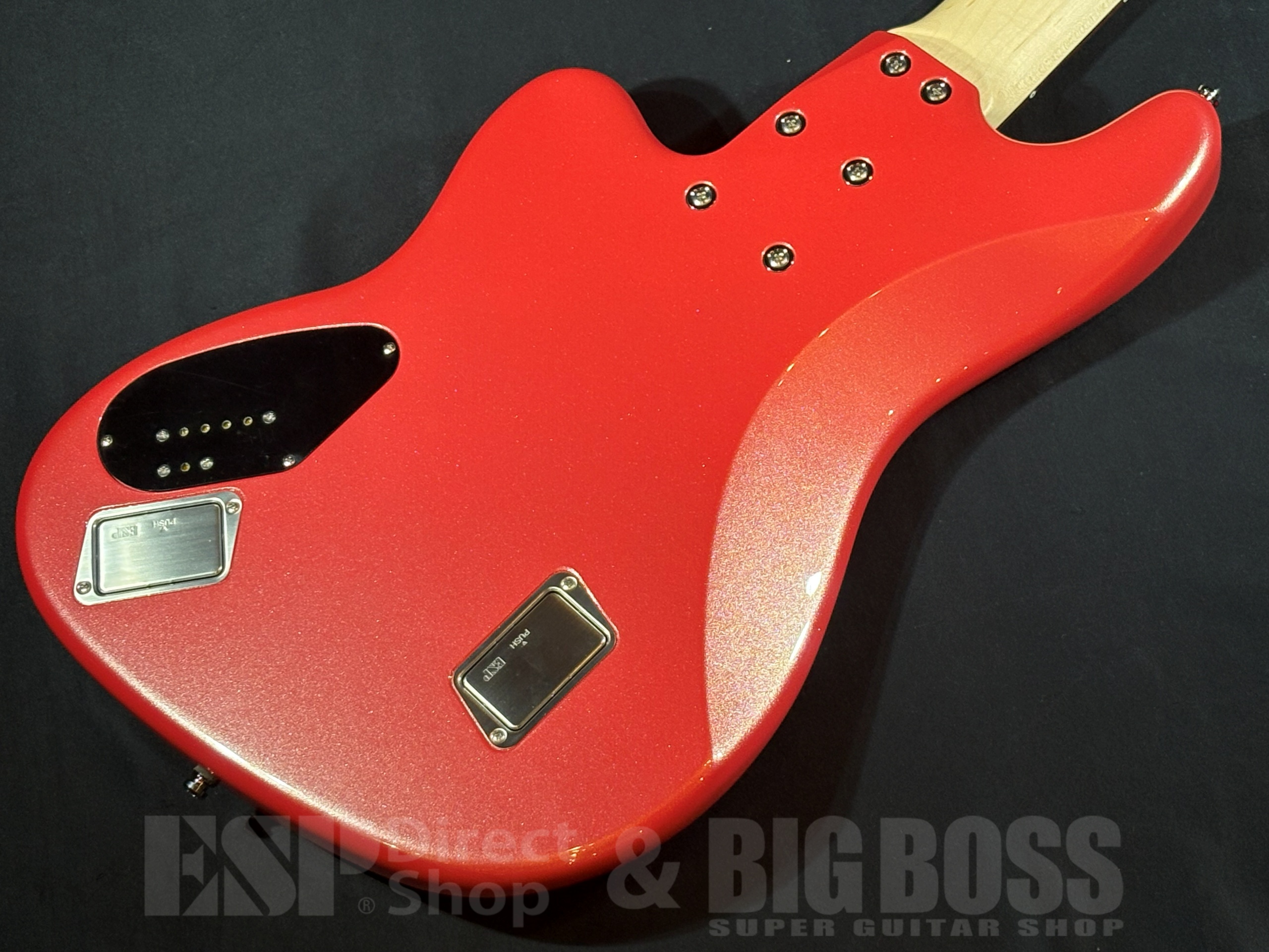 【即納可能/中古品】ESP BASS V / Sparkling Fiesta Red (L’Arc～en～Ciel tetsuyaモデル) 大阪店
