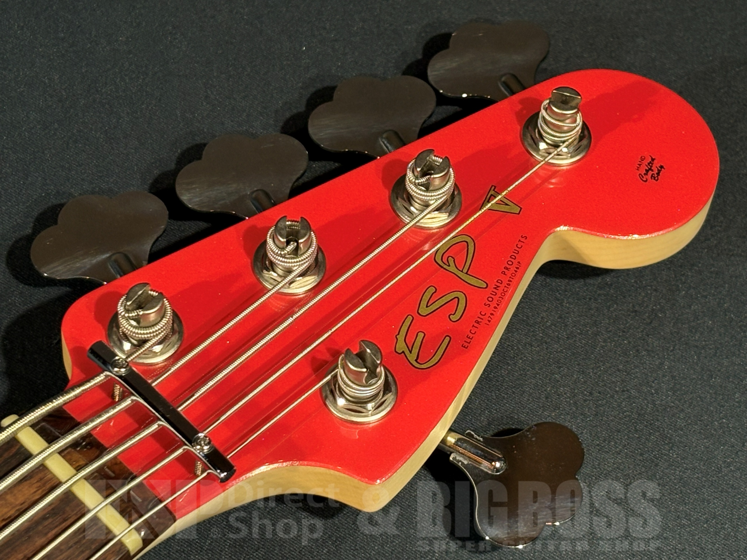 【即納可能/中古品】ESP BASS V / Sparkling Fiesta Red (L’Arc～en～Ciel tetsuyaモデル) 大阪店