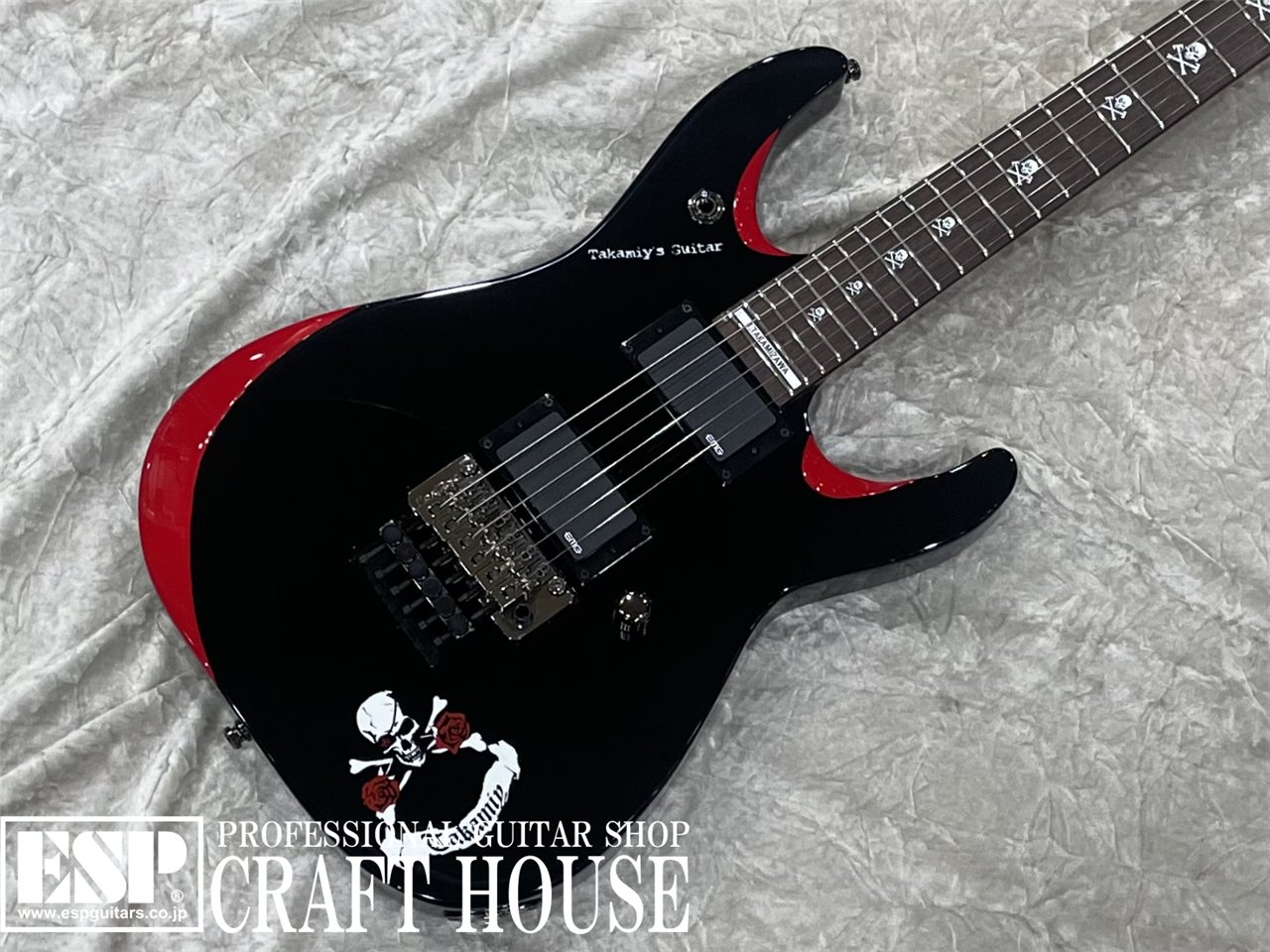 【即納可能】O.Z.Y Takamiy’s Guitar / Black w/Red bevel 渋谷店