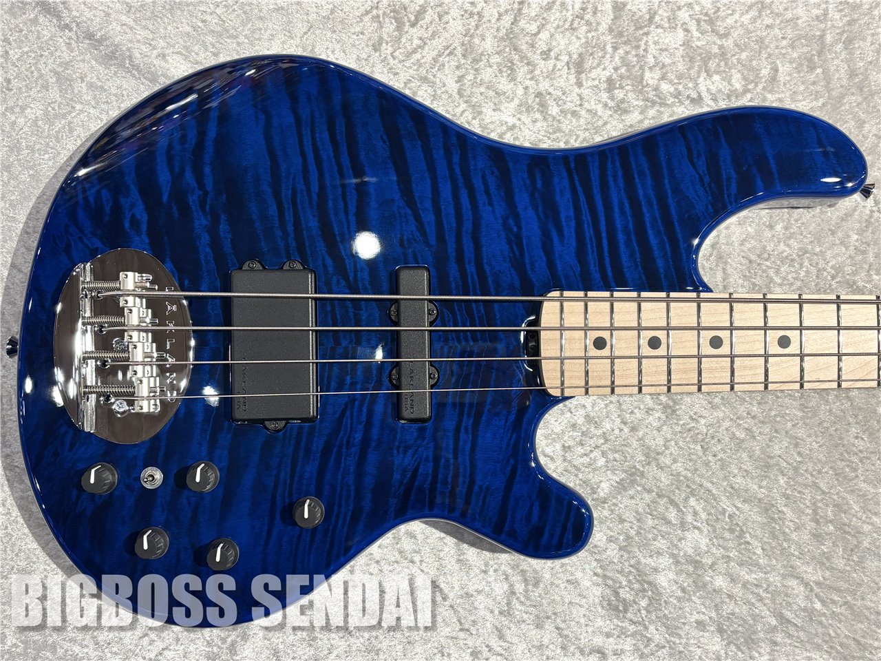 【即納可能】LAKLAND(レイクランド)Shoreline Series SL44-94 Deluxe Blue Translucent / Maple FB 仙台店