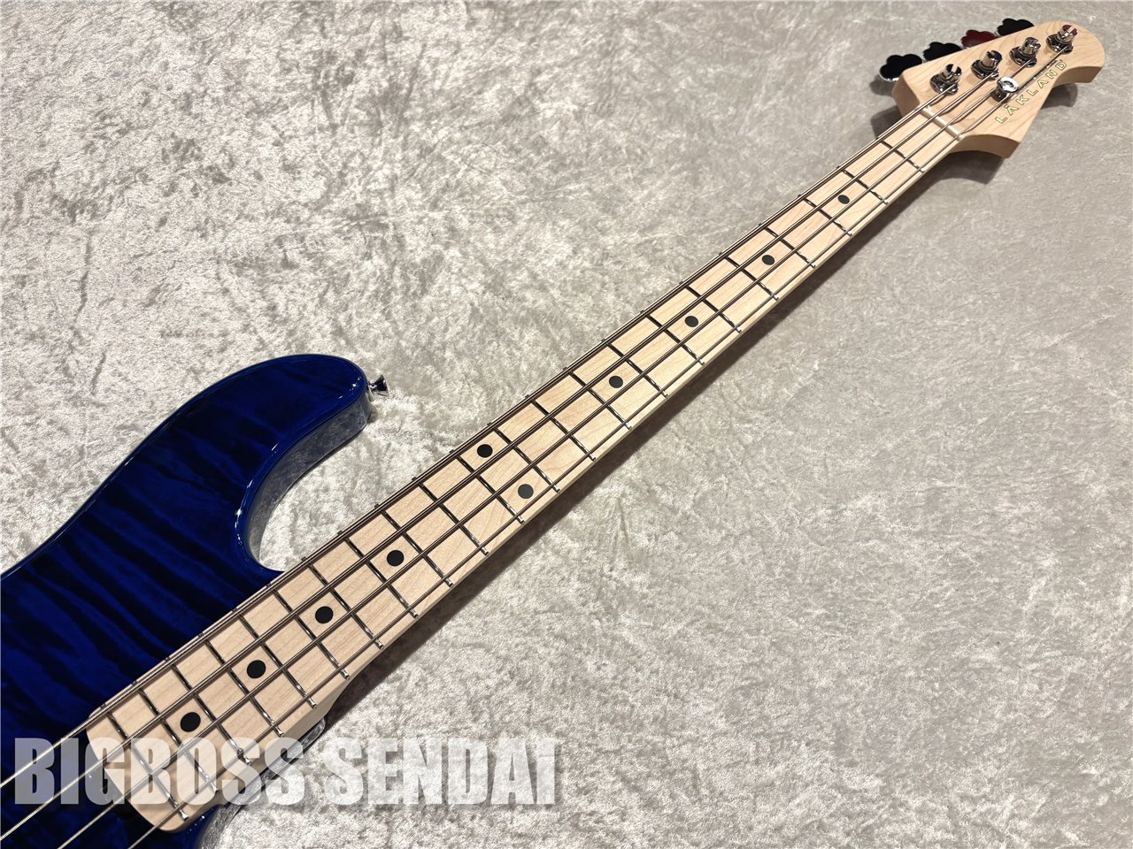 【即納可能】LAKLAND(レイクランド)Shoreline Series SL44-94 Deluxe Blue Translucent / Maple FB 仙台店