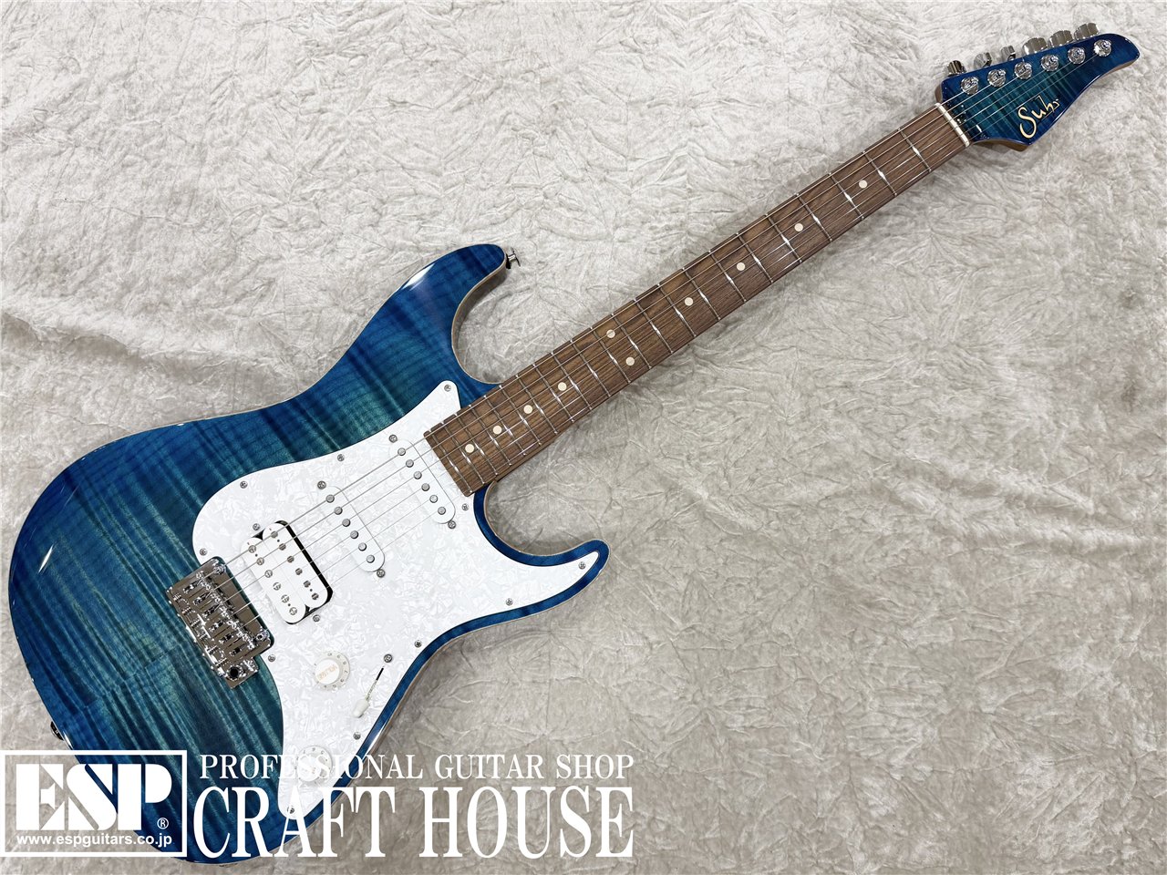【即納可能】Suhr JE-Line Standard Plus MH / Aqua Blue Burst　渋谷店
