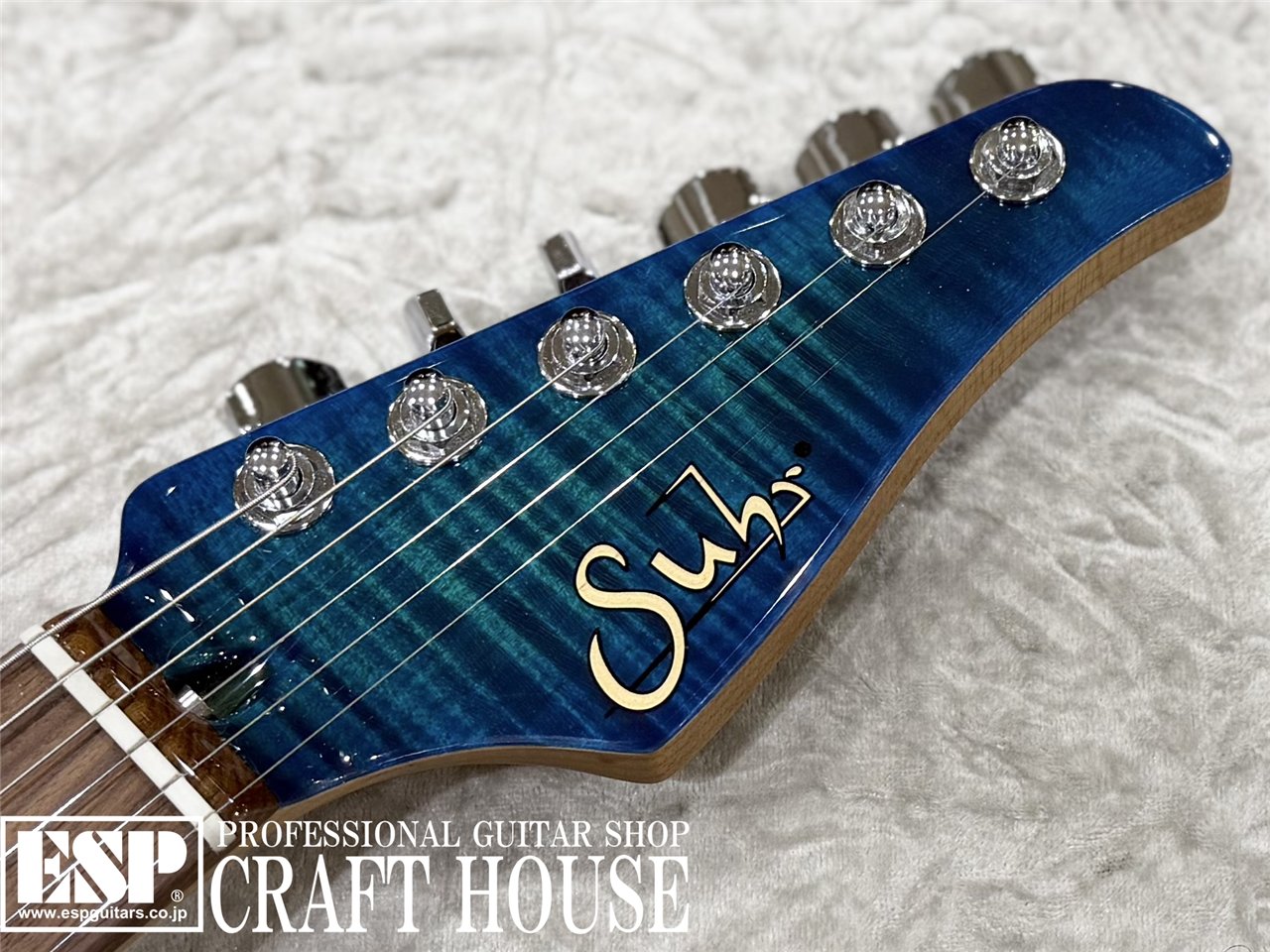 【即納可能】Suhr JE-Line Standard Plus MH / Aqua Blue Burst 渋谷店