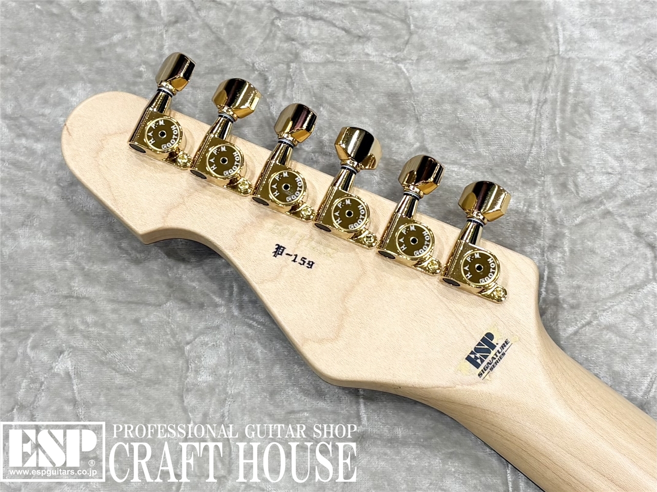 【即納可能】ESP SNAPPER Ohmura Custom / Rosewood / Twinkle Pink　渋谷店