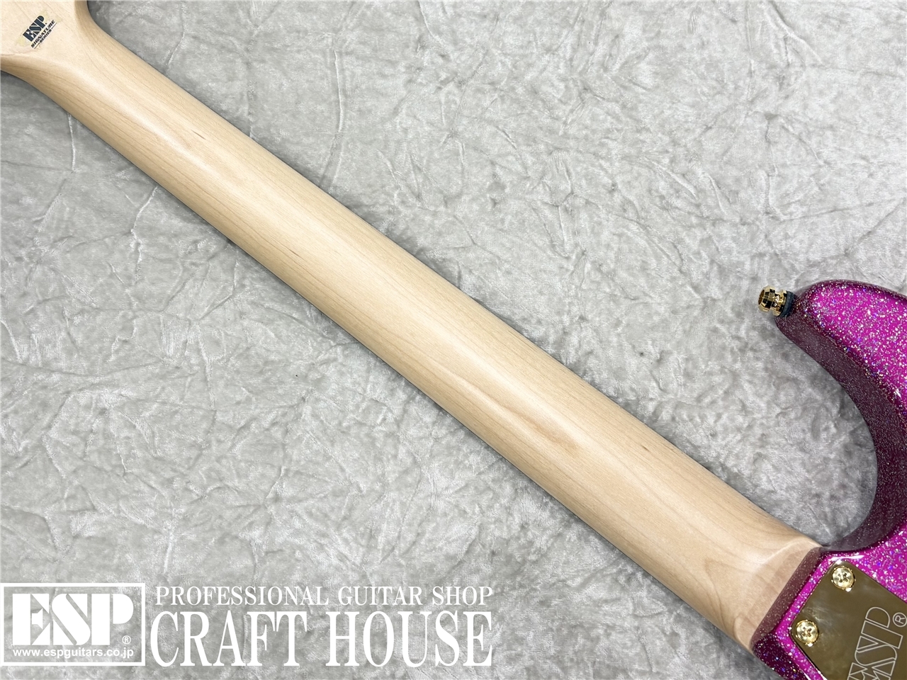 【即納可能】ESP SNAPPER Ohmura Custom / Rosewood / Twinkle Pink　渋谷店