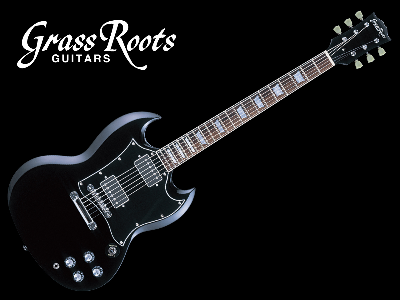 エレキギター SG グラスルーツ grass Roots - 楽器/器材