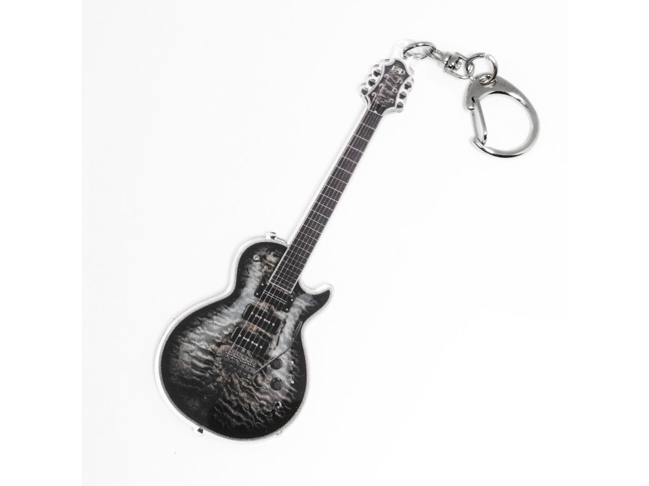 【2024年3月頃入荷予定｜ご予約商品】ESP Acrylic Keyholder Guitar Collection -SUGIZO Vol.2- AK-SGZ-08 (ESP ECLIPSE S-III QUILT) /キーホルダータイプ