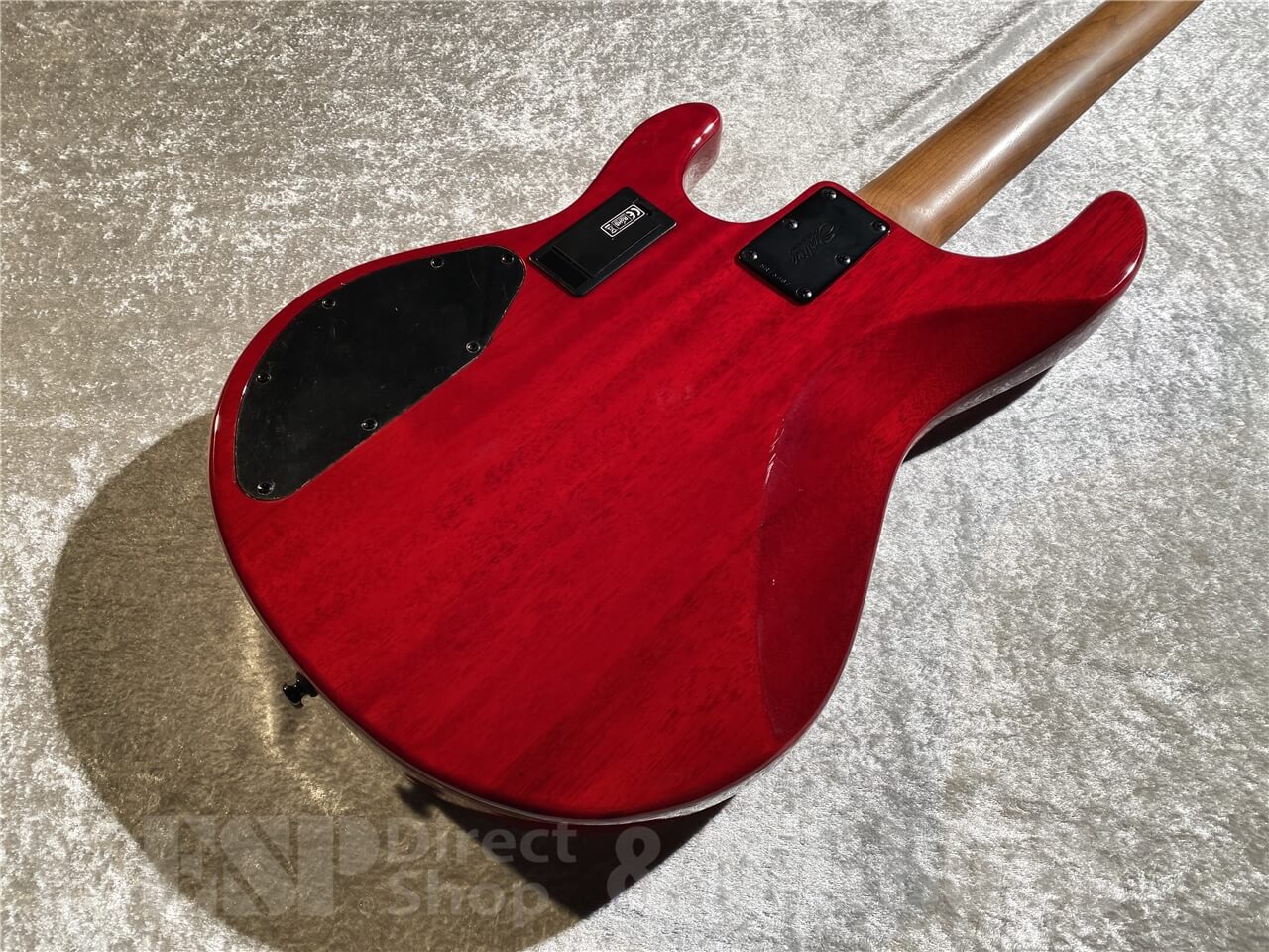 【即納可能】Sterling by MUSIC MAN(スターリンバイミュージックマン) STINGRAY RAY35 HH Spalted Maple Top (Blood Orange Burst) 札幌店