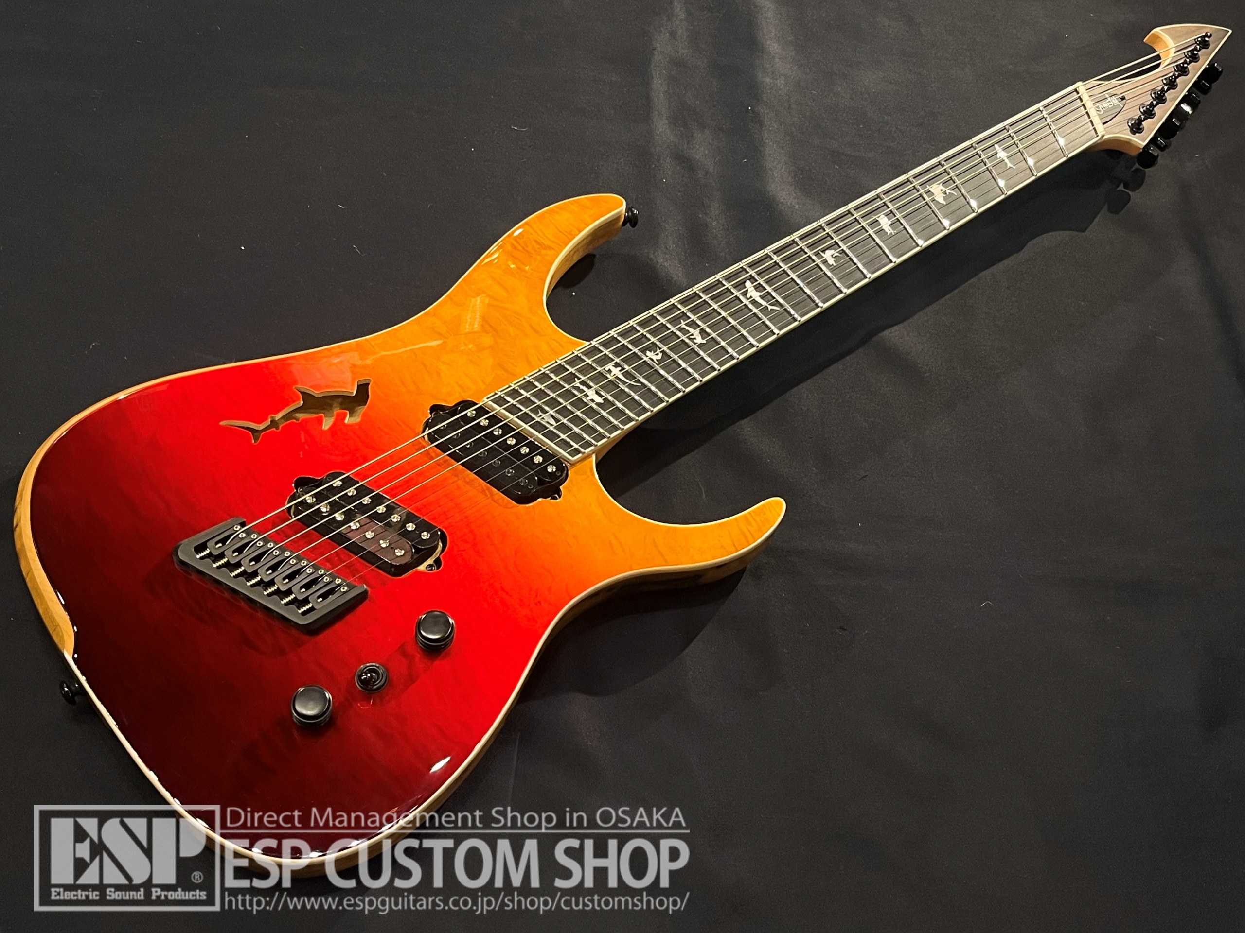 【即納可能】Ormsby Guitars HYPE G7 SHARK FMBL SUNSET 大阪店