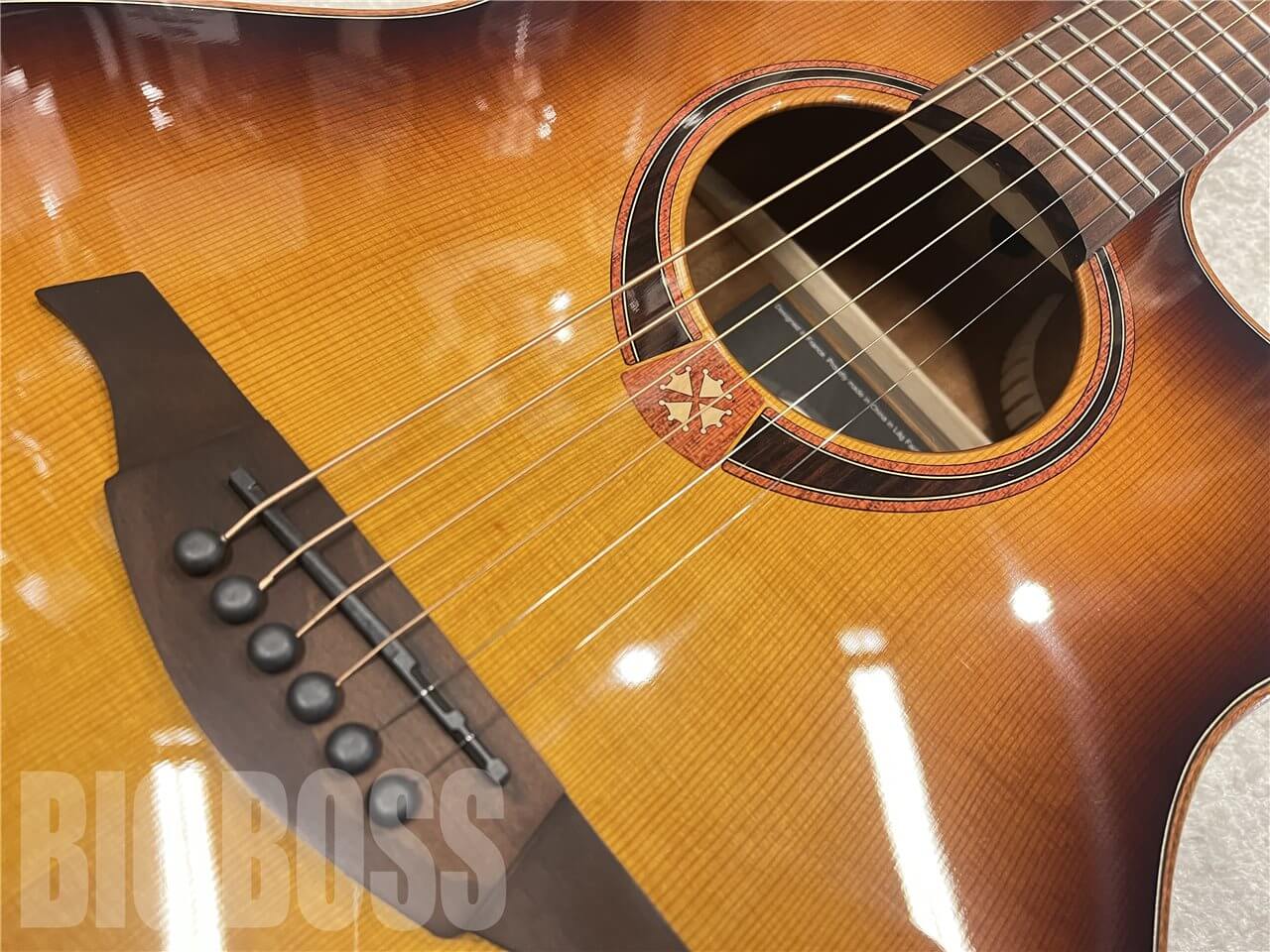 【即納可能】LAG Guitars（ラグギターズ）T118ACE（Brown Shadow）　名古屋店