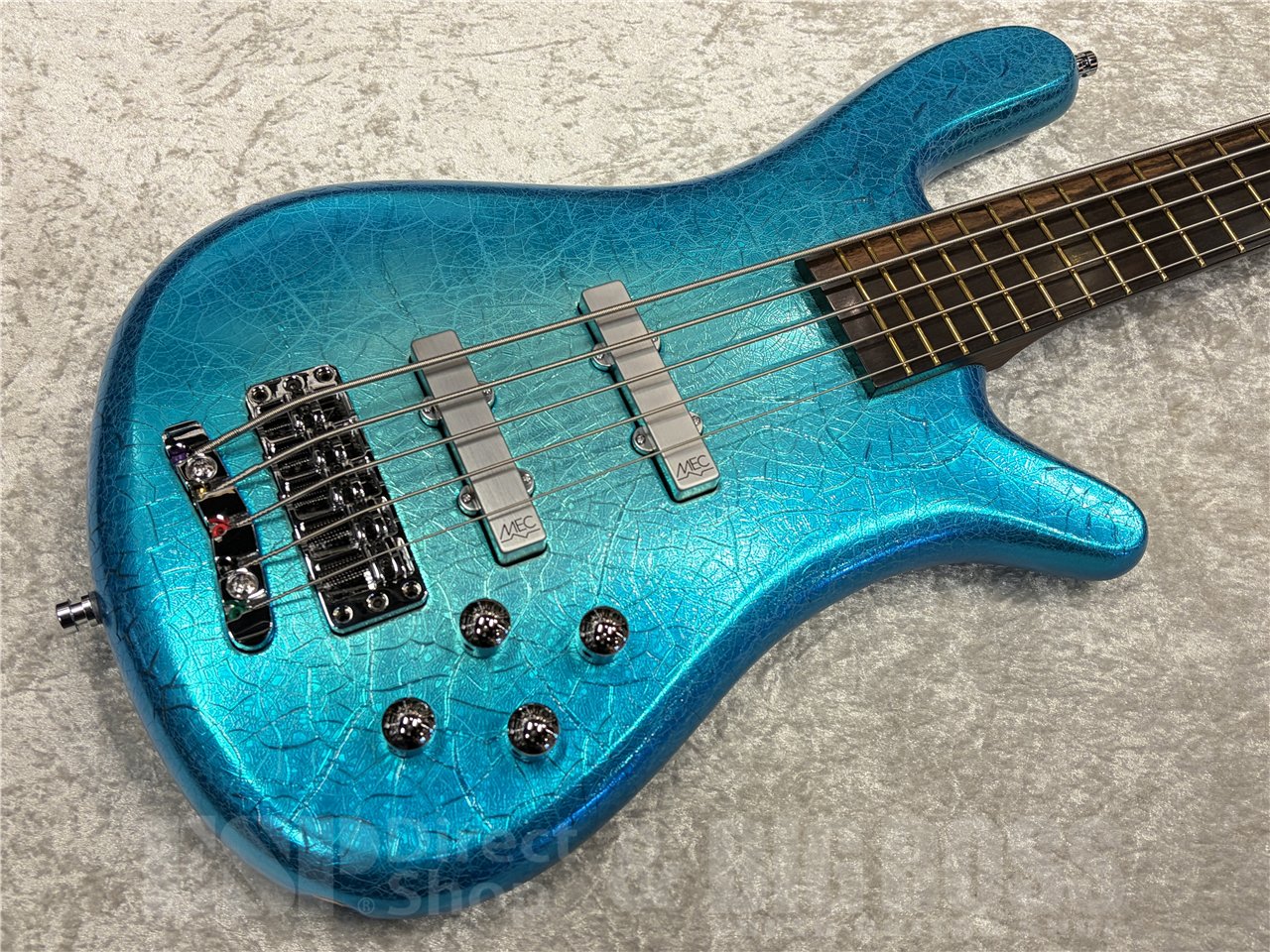 【即納可能/USED】Warwick(ワーウィック)Custom Shop Streamer LX - 5-String(Icy Chrome Crackle) 名古屋店 - 2