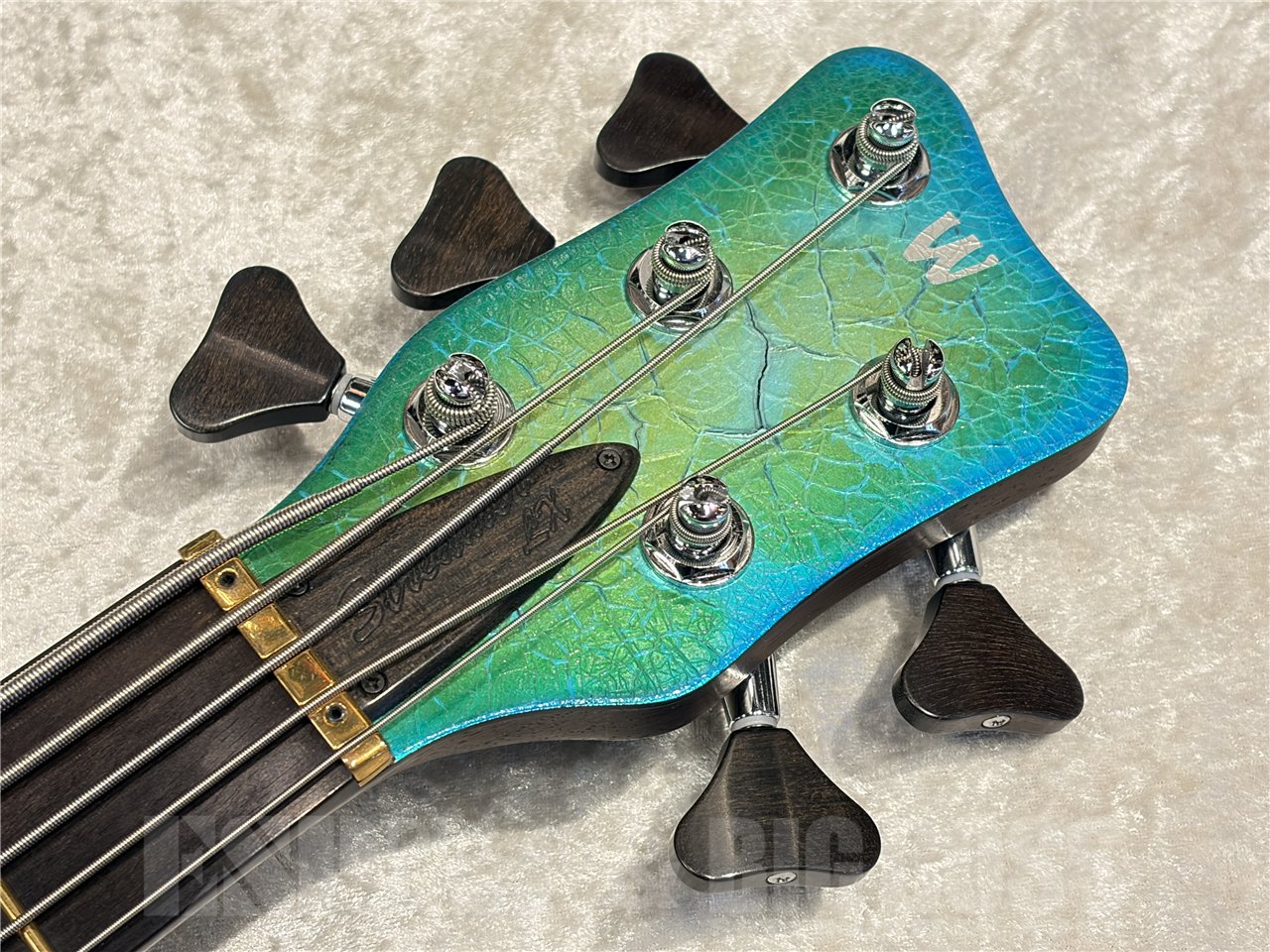 【即納可能/USED】Warwick(ワーウィック)Custom Shop Streamer LX - 5-String(Icy Chrome Crackle) 名古屋店 - 6