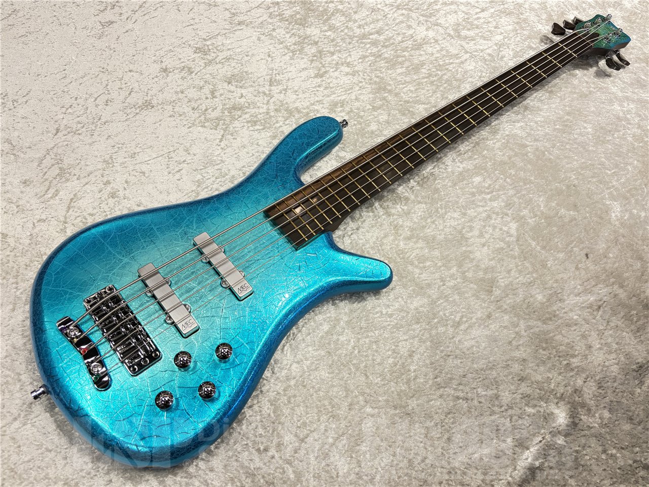 【即納可能/USED】Warwick(ワーウィック)Custom Shop Streamer LX - 5-String(Icy Chrome Crackle) 名古屋店