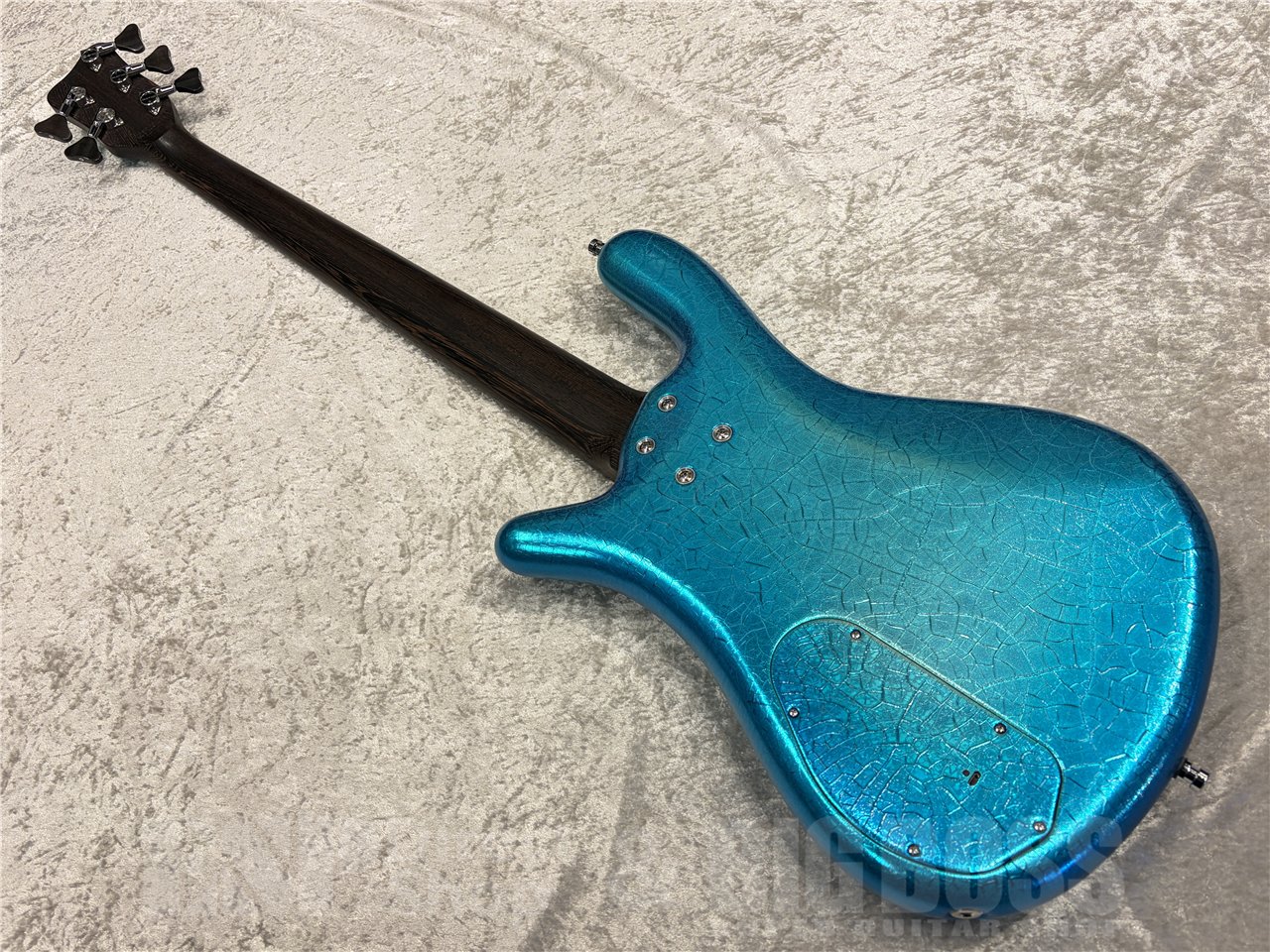 【即納可能/USED】Warwick(ワーウィック)Custom Shop Streamer LX - 5-String(Icy Chrome Crackle) 名古屋店 - 8