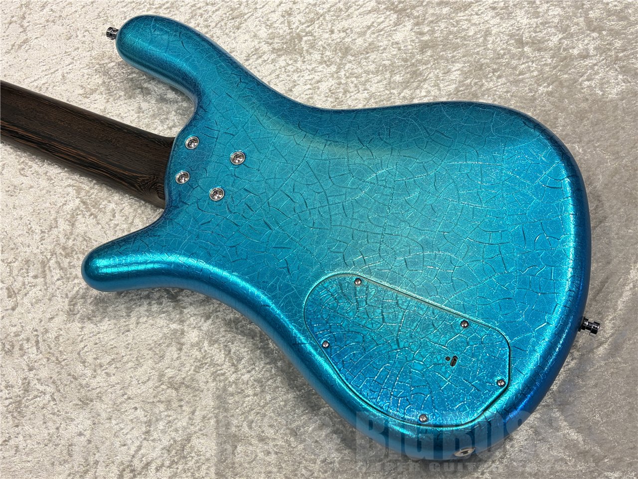 【即納可能/USED】Warwick(ワーウィック)Custom Shop Streamer LX - 5-String(Icy Chrome Crackle) 名古屋店 - 9