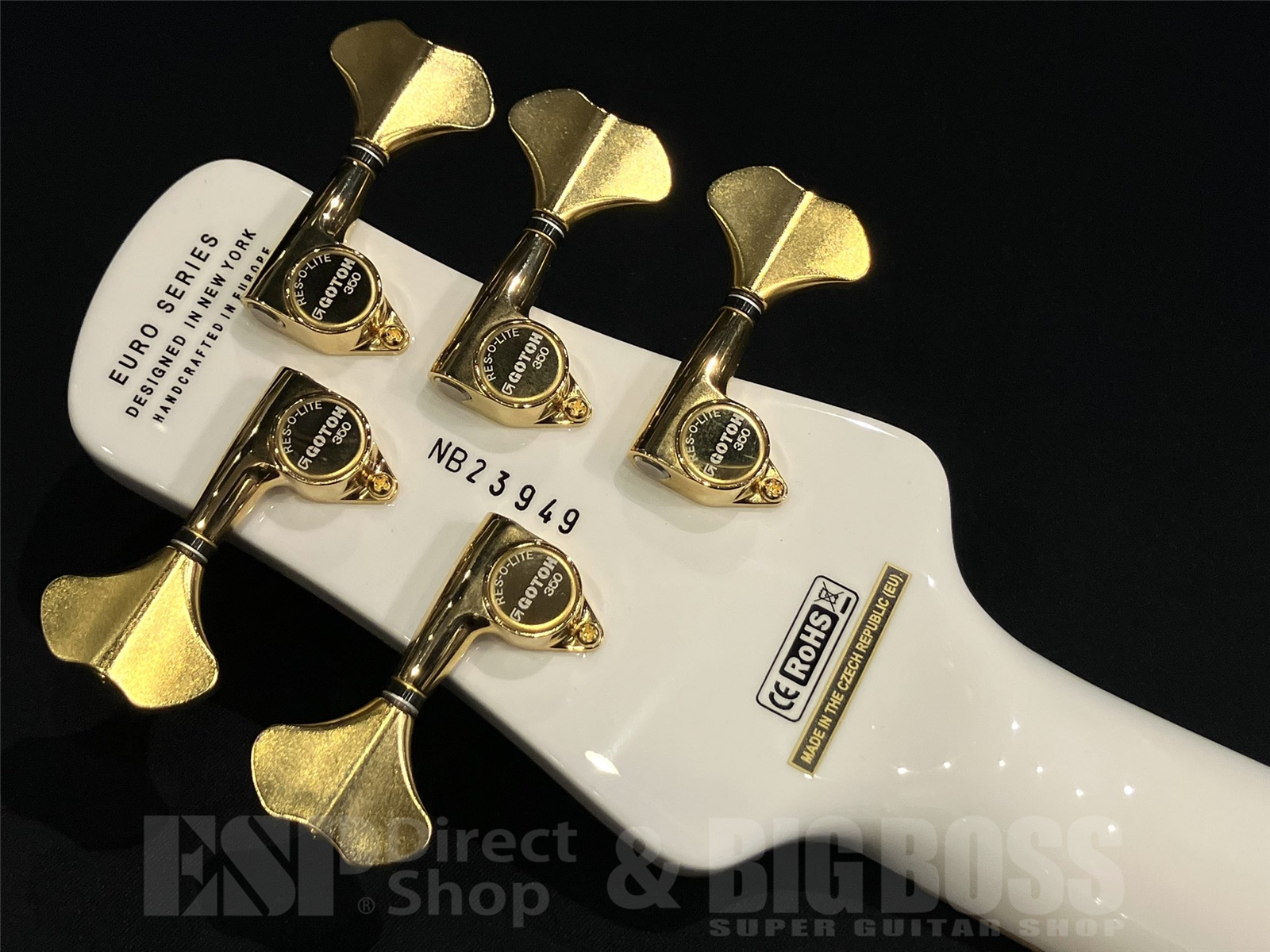 【即納可能】Spector(スペクター) EURO CST Japan Exclusive Series EURO 5 CST BK&BL w/WH Back Gloss / EURO 5 CST BK&BL w/WH Back Gloss 京都店 - 11