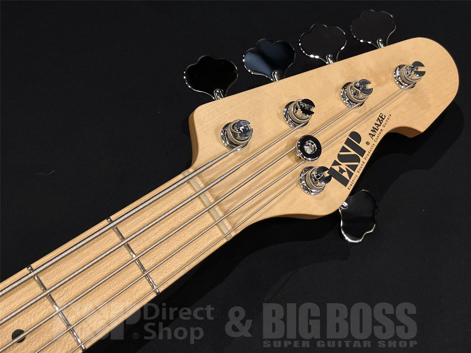 【即納可能】 ESP(イーエスピー) AMAZE-AS-5 / Black w/White Filler【2026最新仕様】 京都店 - 6