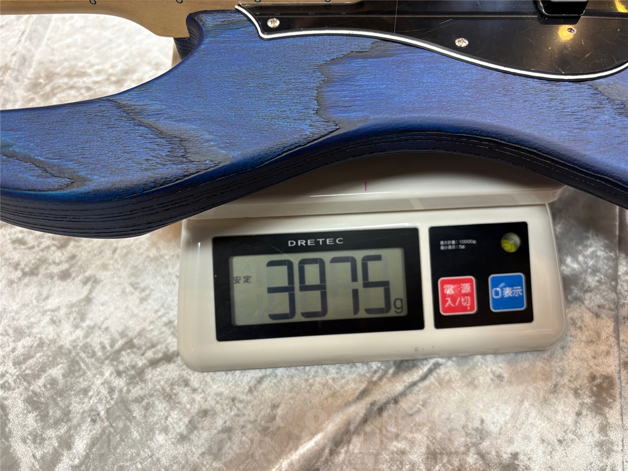 【即納可能】ESP AMAZE-AS-5 / Driftwood Blue w/Black Filler GWS - 11