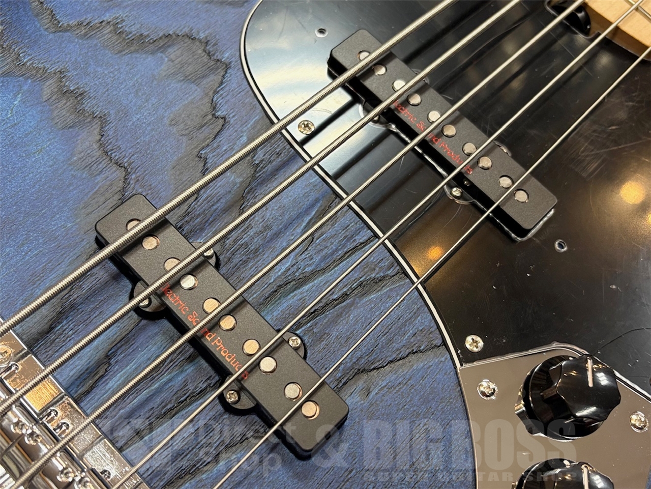 【即納可能】ESP AMAZE-AS-5 / Driftwood Blue w/Black Filler GWS - 4