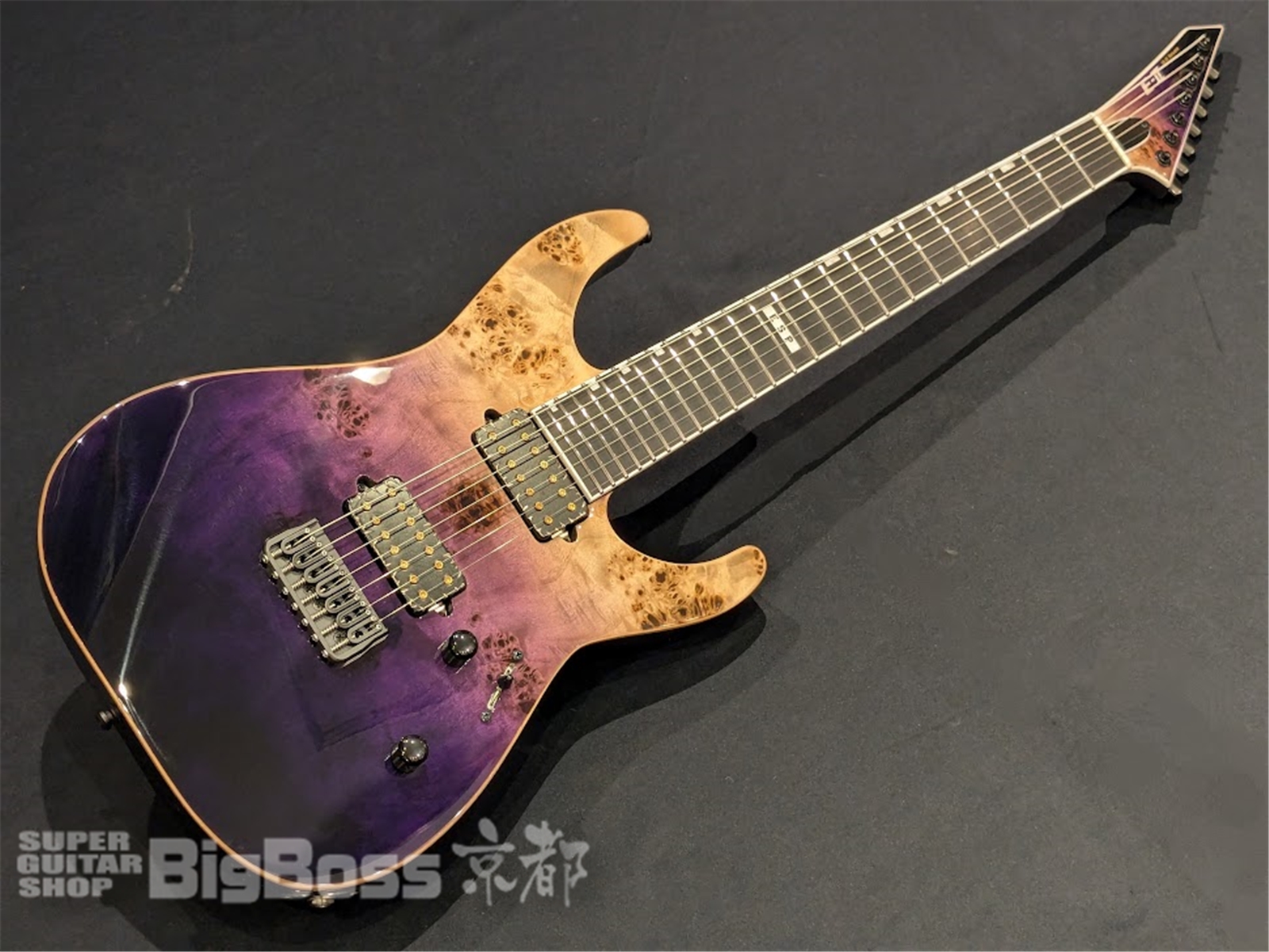 【即納可能】E-II(イーツー) M-II 7NT HS BM / Purple Natural Fade 京都店