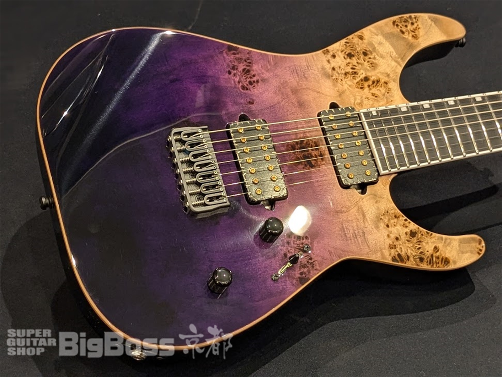 【即納可能】E-II(イーツー) M-II 7NT HS BM / Purple Natural Fade 京都店