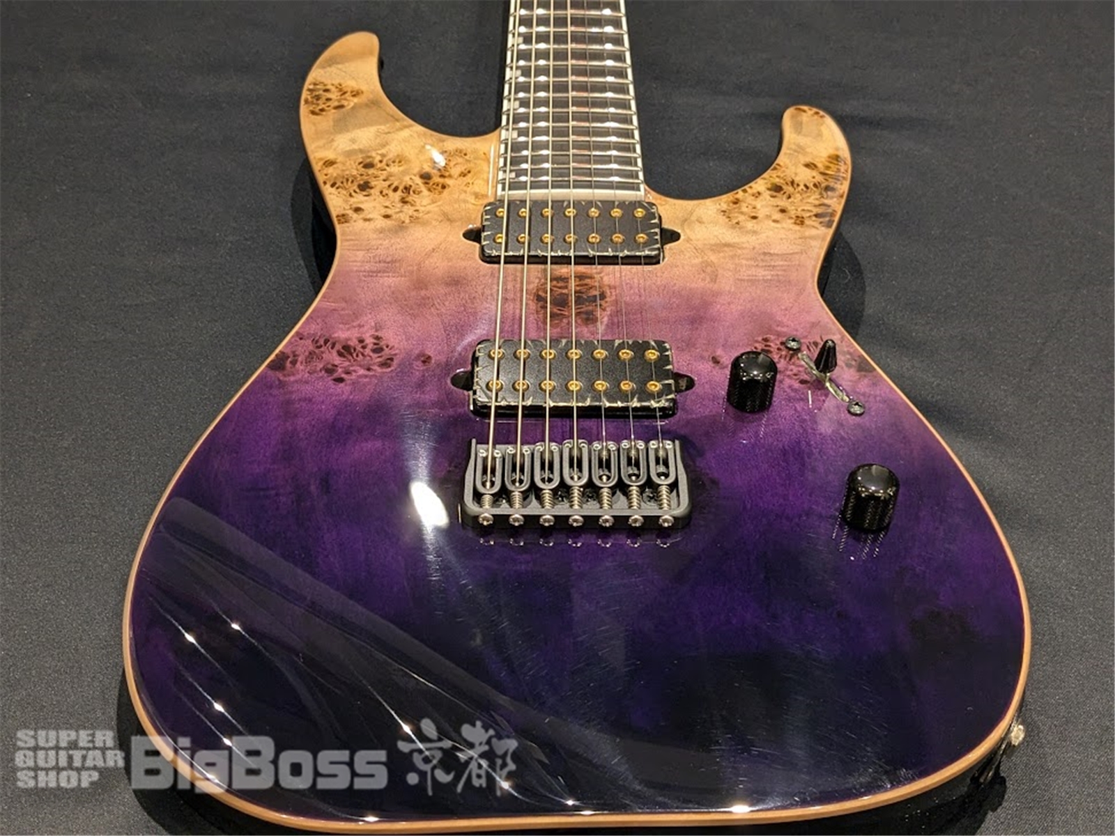 【即納可能】E-II(イーツー) M-II 7NT HS BM / Purple Natural Fade 京都店