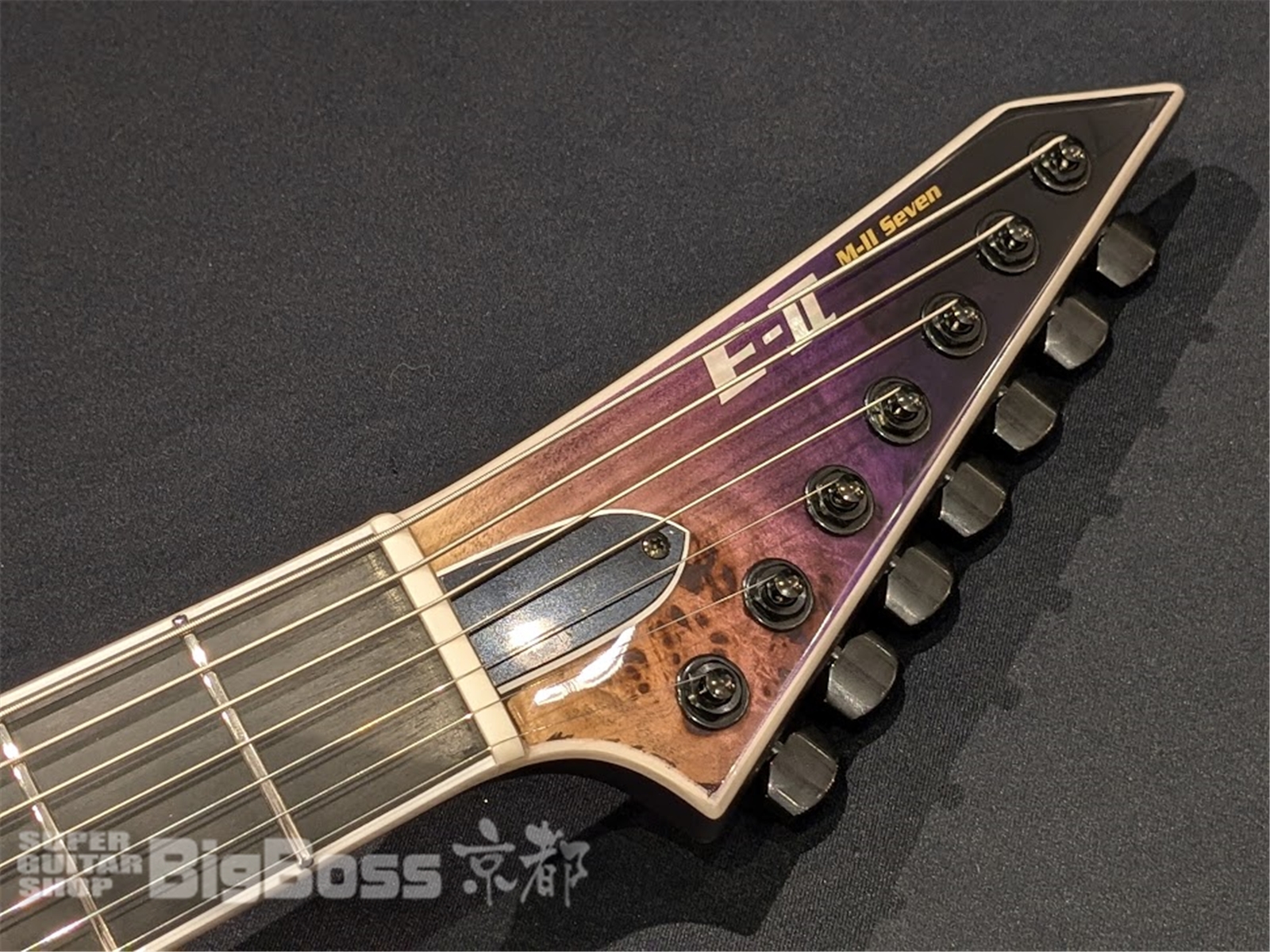 【即納可能】E-II(イーツー) M-II 7NT HS BM / Purple Natural Fade 京都店