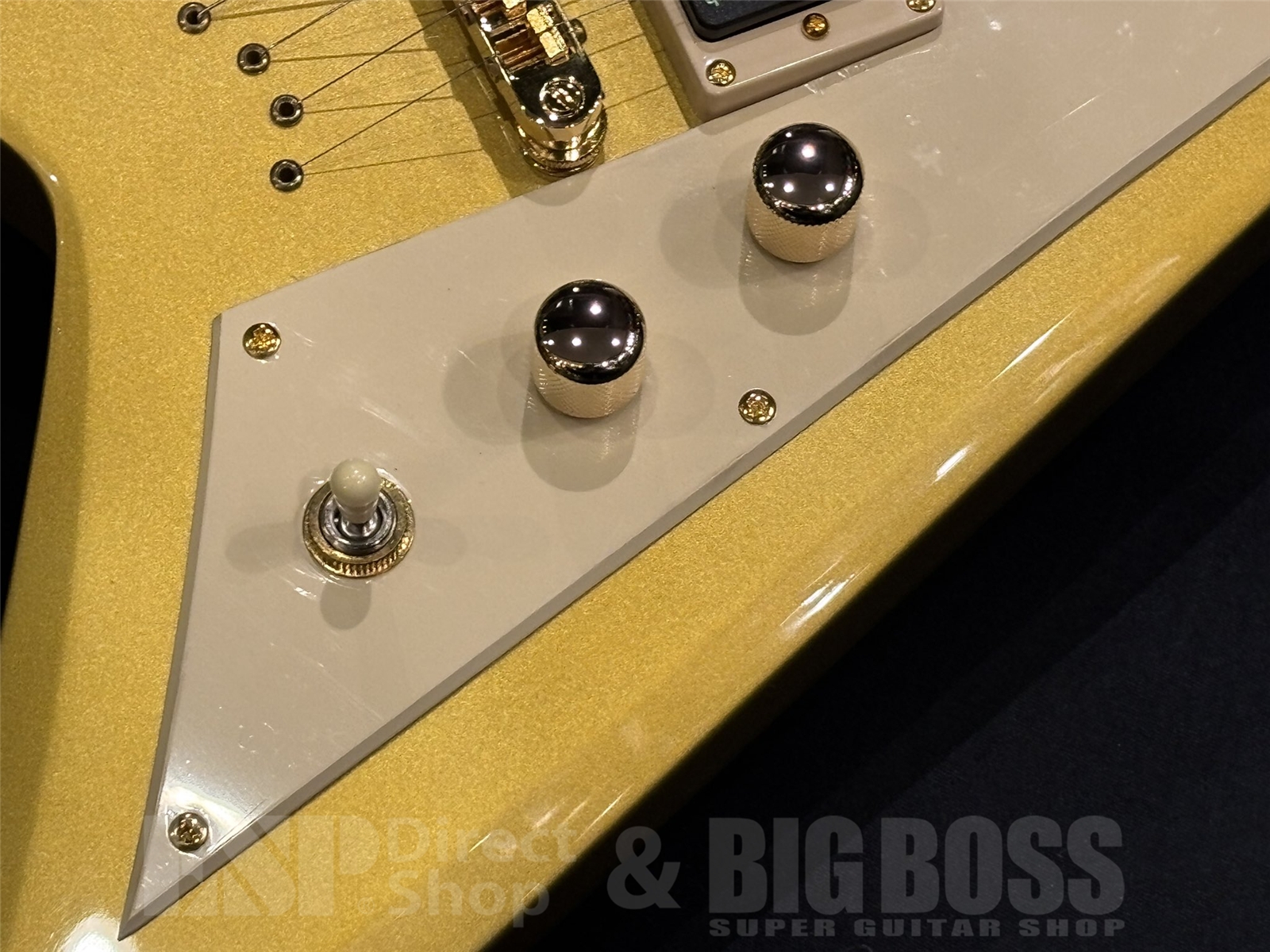 【即納可能】LTD(エルティーディー) KH-V / Metalic Gold (METALLICA  Kirk Hammettモデル) 京都店 - 3