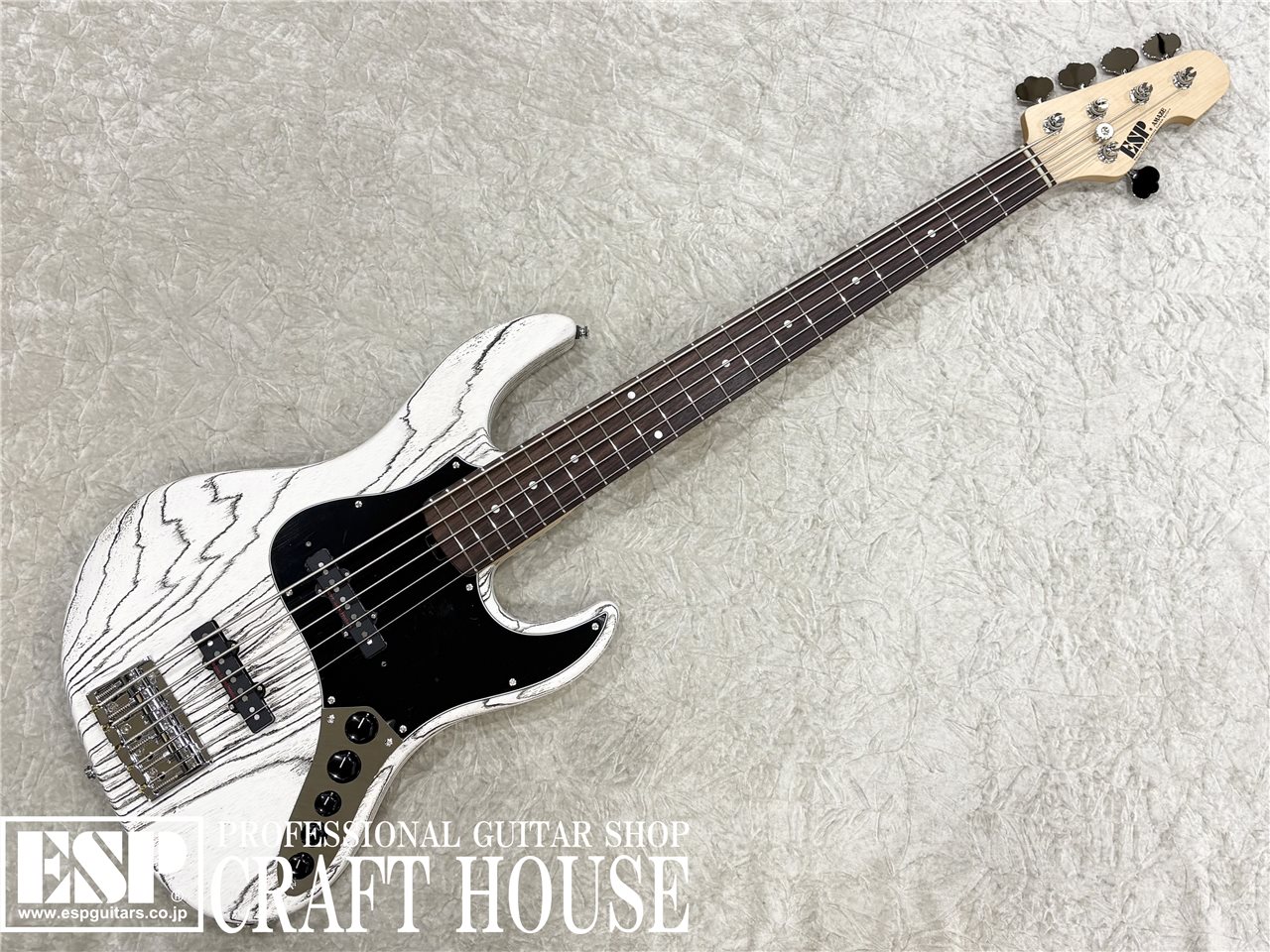 【即納可能】ESP AMAZE-AS-5 / Driftwood White w/Black Filler 渋谷店