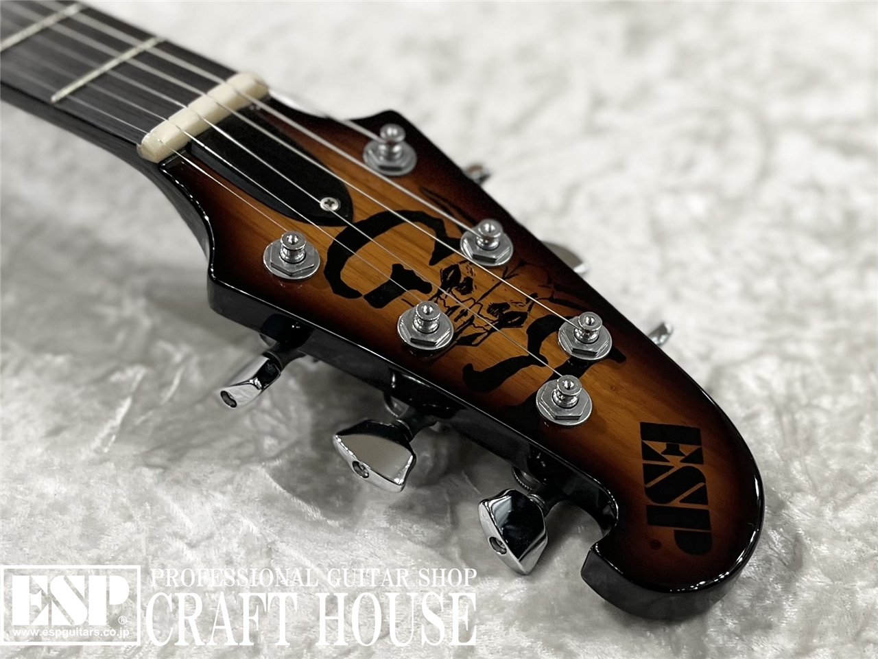 【即納可能/生産終了品】ESP RODEOholic "eZ burst"【直筆サイン入り】 渋谷店 - 4