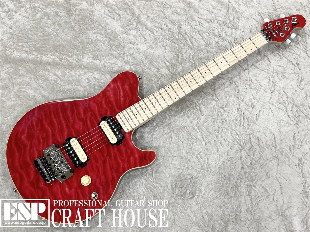 【即納可能】Sterling by MUSIC MAN AXIS AX40 / Trans Red　渋谷店