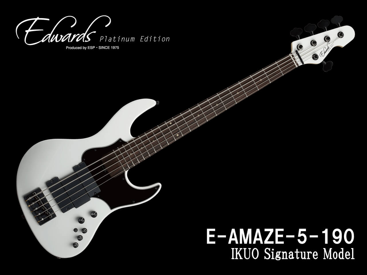 WEB限定】 Edwards premium エレキベース E-AMAZE-5-190 ベース