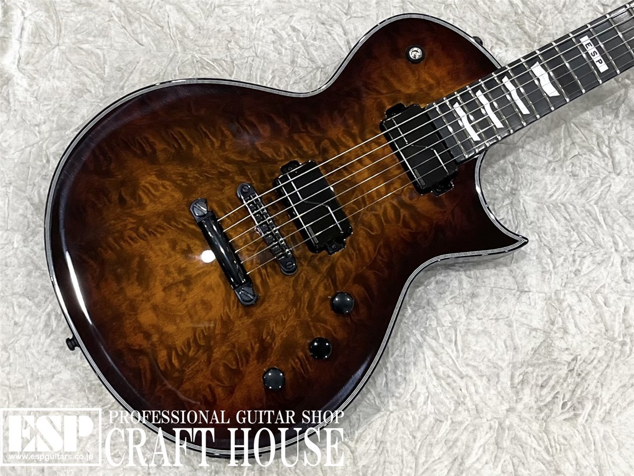 【即納可能】E-II EC QM FL / Tiger Eye Sunburst　渋谷店