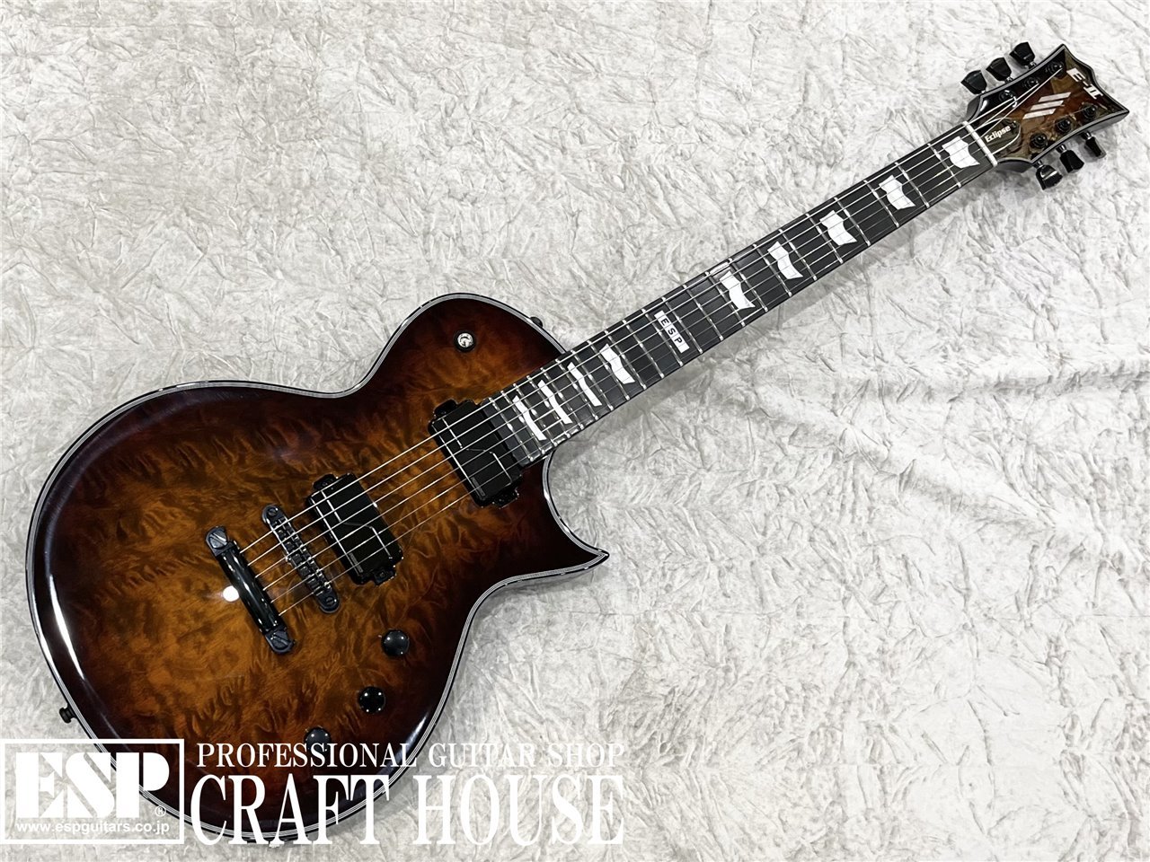 【即納可能】E-II EC QM FL / Tiger Eye Sunburst　渋谷店