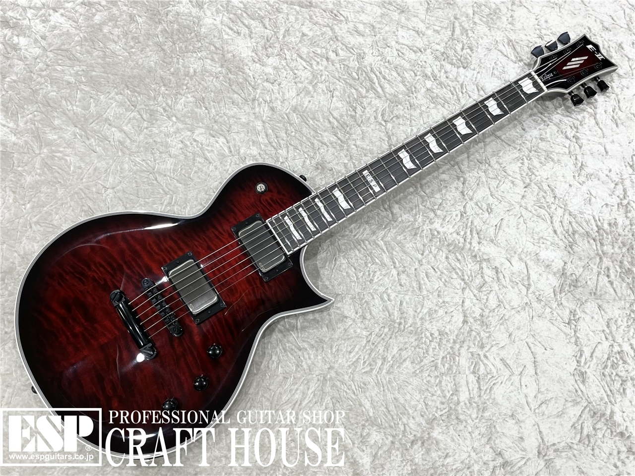 【即納可能】E-II EC QM / See Thru Black Cherry Sunburst　渋谷店