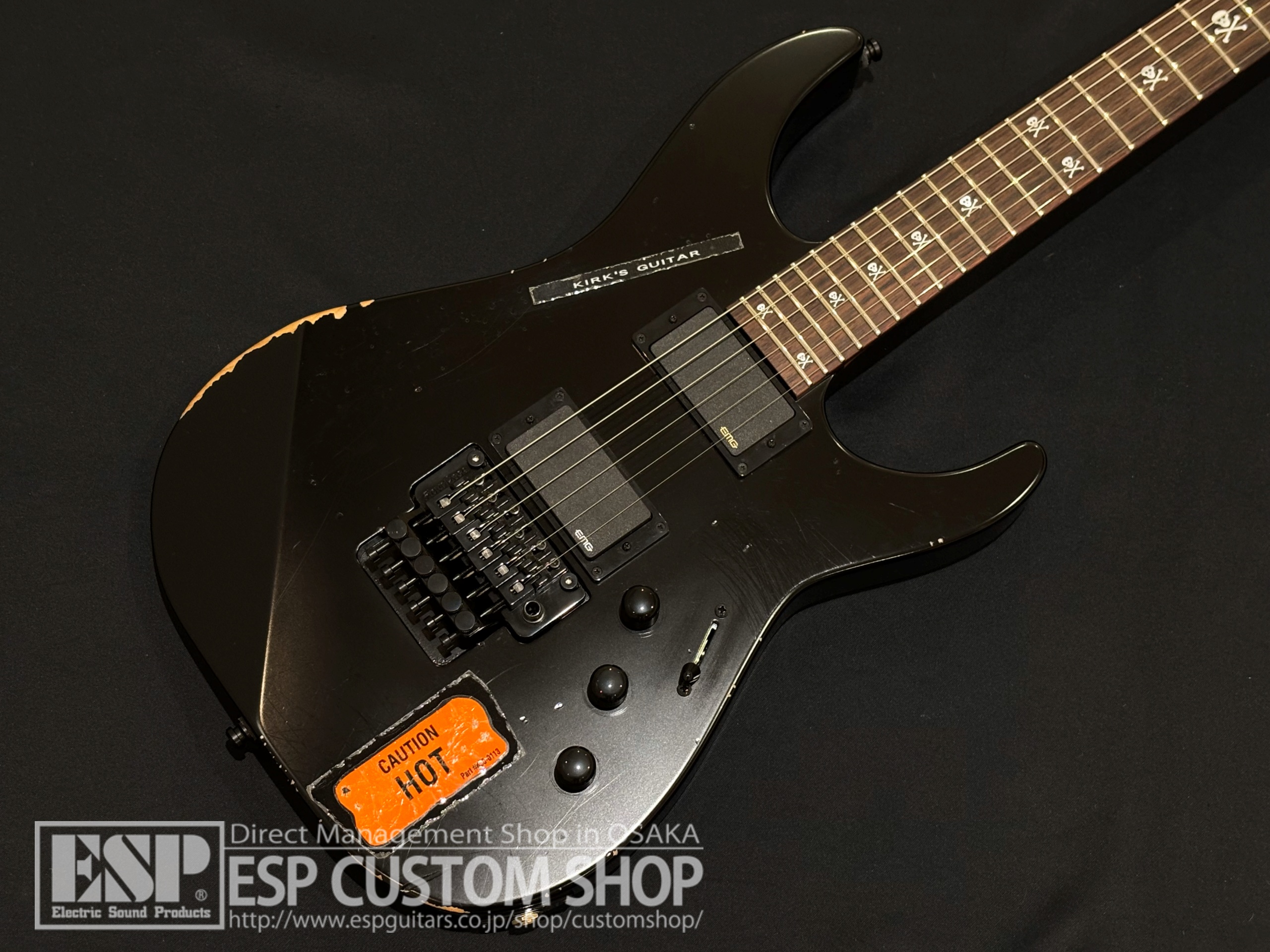 【即納可能】ESP KH-2 Vintage(METALLICA Kirk Hammettモデル) 大阪店