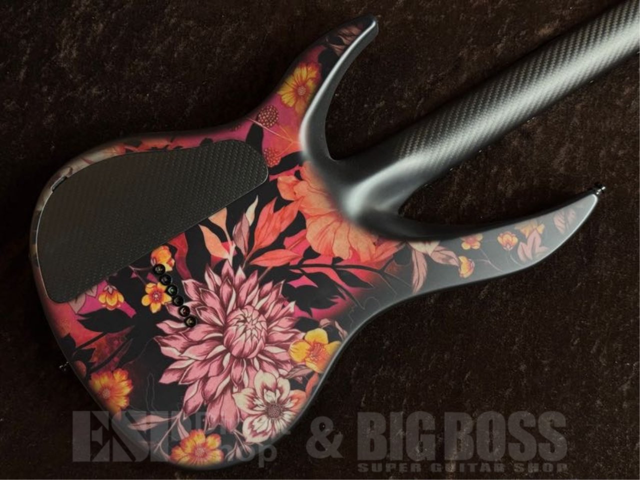 【即納可能/プロモーション特価】RuF Guitars （ルーフギタ）Professor Schrödinger 6 【Pink Floral Cloth Top】　茶水店 - 6