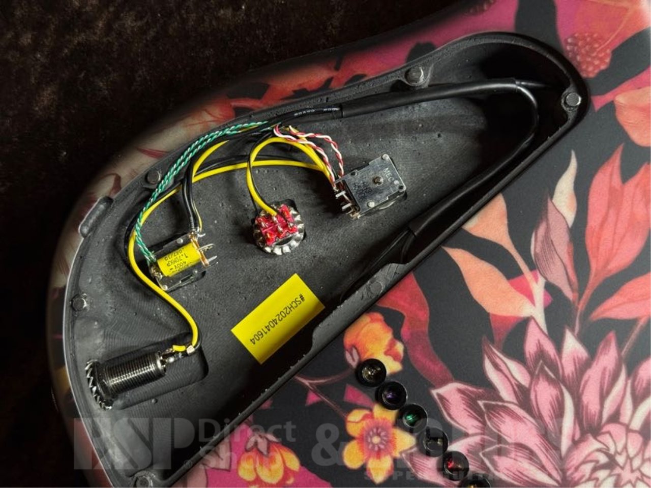 【即納可能/プロモーション特価】RuF Guitars （ルーフギタ）Professor Schrödinger 6 【Pink Floral Cloth Top】　茶水店 - 7