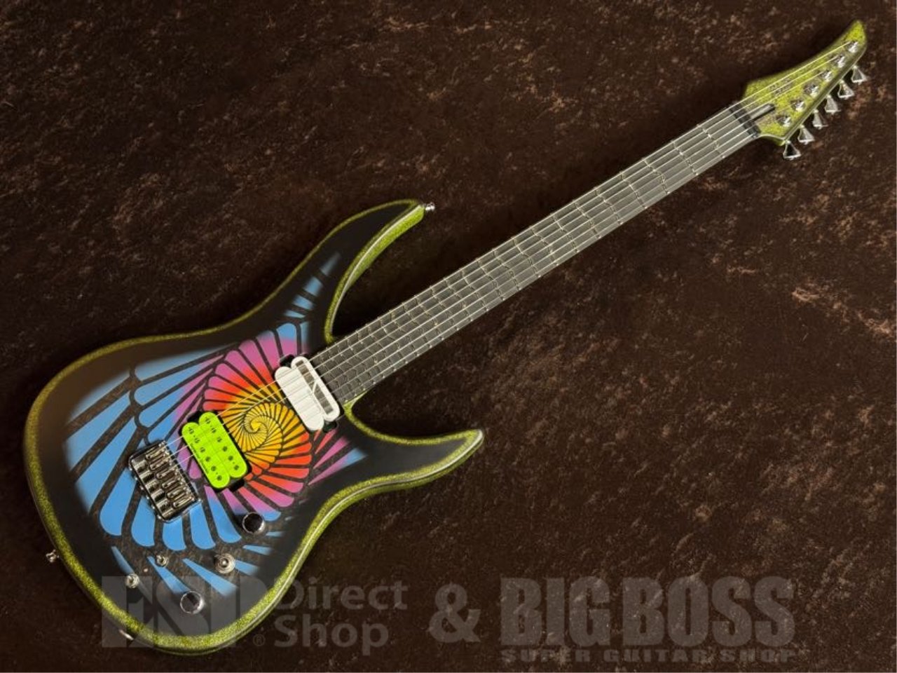 【即納可能/プロモーション特価】RuF Guitars (ルーフギター）Professor Schrödinger 6 TT Bad Trip st The Swamp NAMM2024　茶水店
