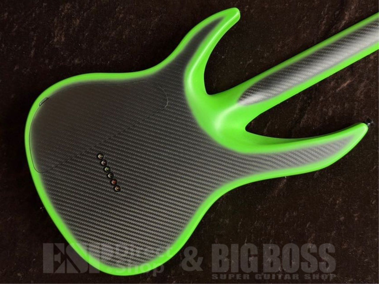 【即納可能/プロモーション特価】RuF Guitars（ルーフギター） Master Schrödinger 6 【Neon Green Burst】　茶水店 - 6