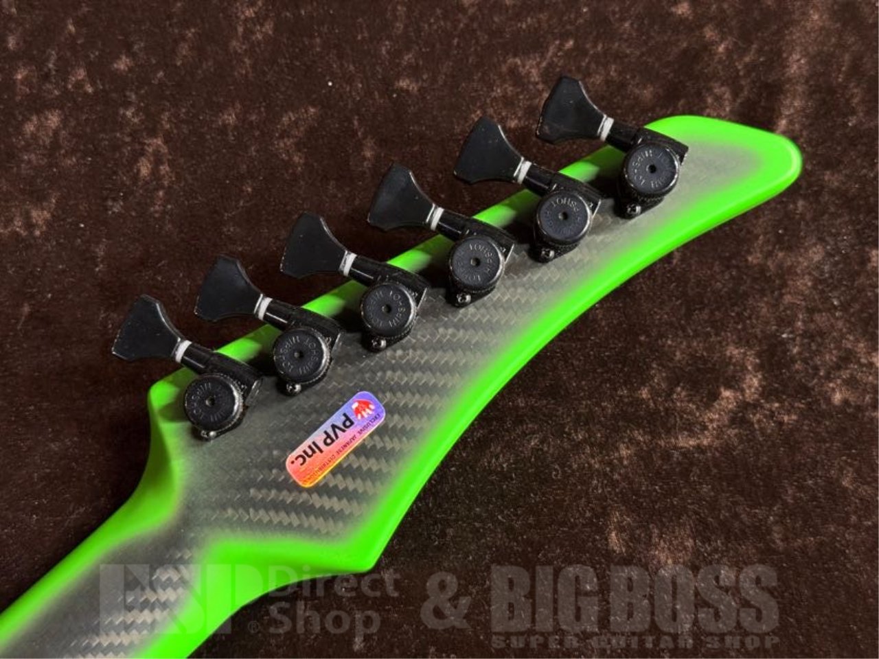 【即納可能/プロモーション特価】RuF Guitars（ルーフギター） Master Schrödinger 6 【Neon Green Burst】　茶水店 - 8