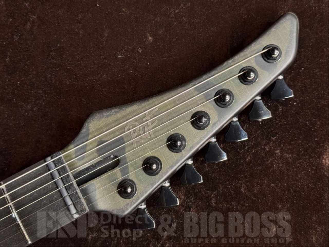【即納可能】RuF Guitars（ルーフギター） Professor Schrödinger 7【Carbon Burst Camo Satin】茶水店 - 4