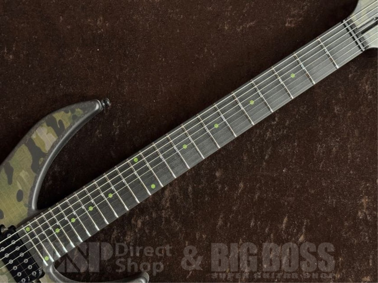 【即納可能】RuF Guitars（ルーフギター） Professor Schrödinger 7【Carbon Burst Camo Satin】茶水店 - 3
