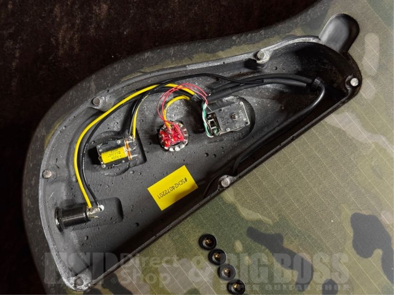 【即納可能】RuF Guitars（ルーフギター） Professor Schrödinger 7【Carbon Burst Camo Satin】茶水店 - 7