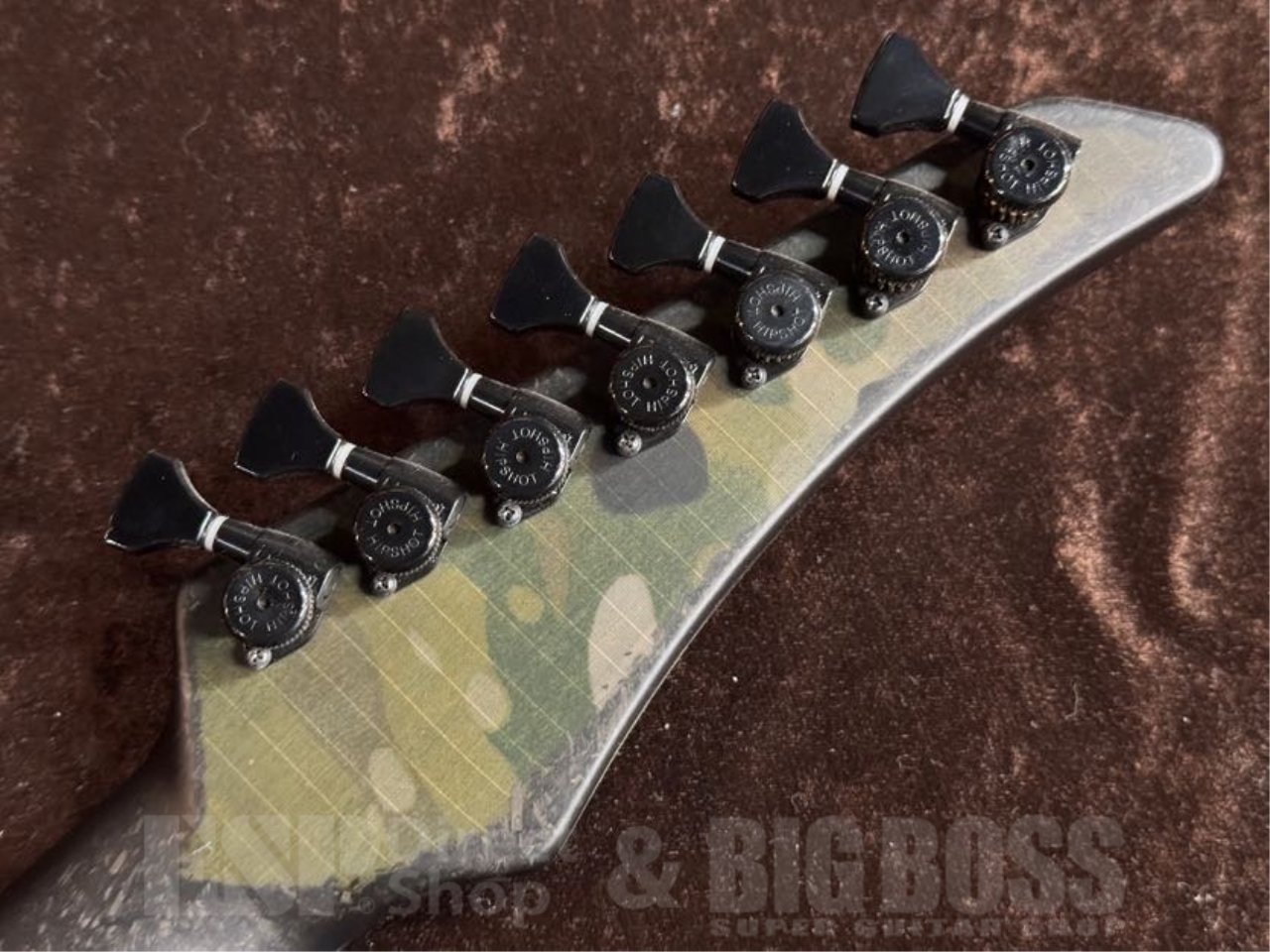 【即納可能】RuF Guitars（ルーフギター） Professor Schrödinger 7【Carbon Burst Camo Satin】茶水店 - 9