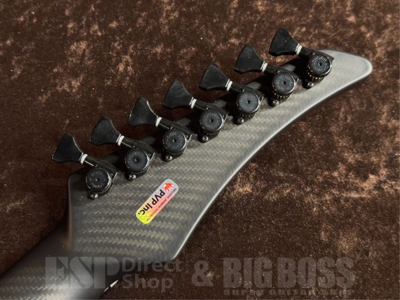 【即納可能/プロモーション特価】RuF Guitars（ルーフギター） Master Schrödinger 7【Open Carbon Satin】茶水店 - 8