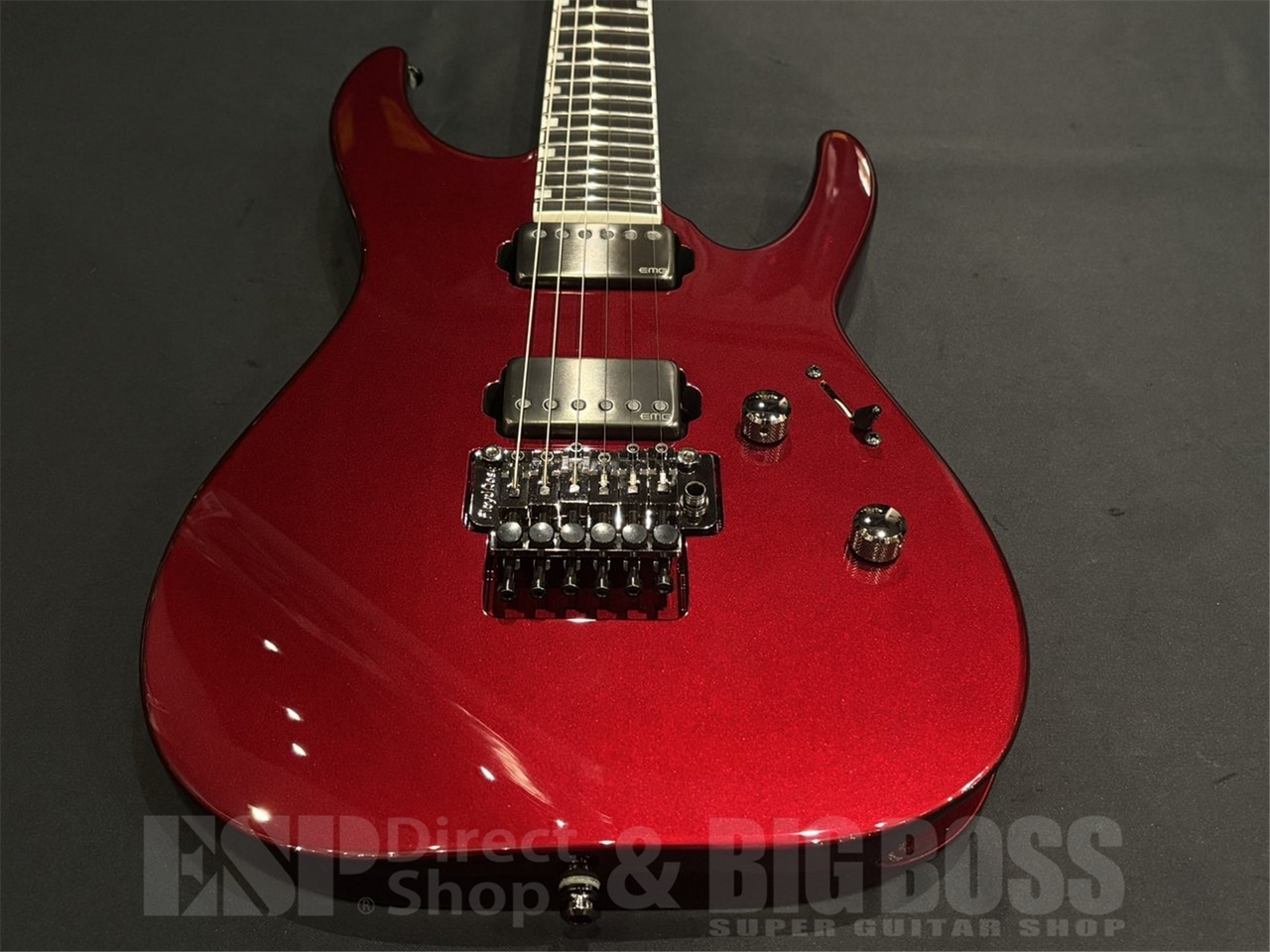 【即納可能】ESP (イーエスピー) M-II CTM FR/E Custom Color / Deep Candy Apple Red 京都店 - 7