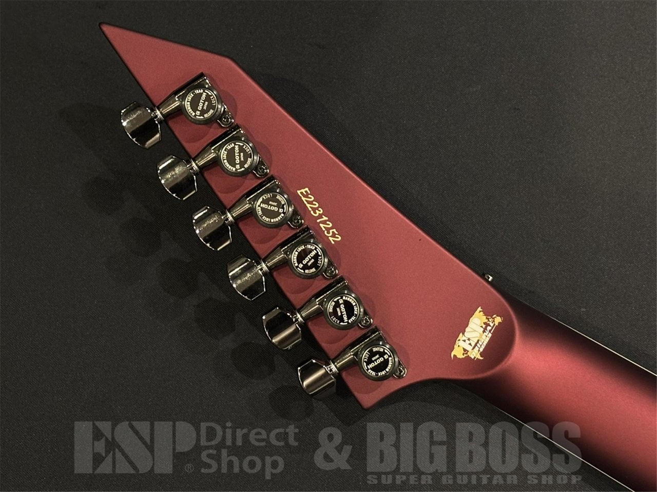 【即納可能】ESP (イーエスピー) M-II CTM FR/E Custom Color / Deep Candy Apple Red 京都店 - 11