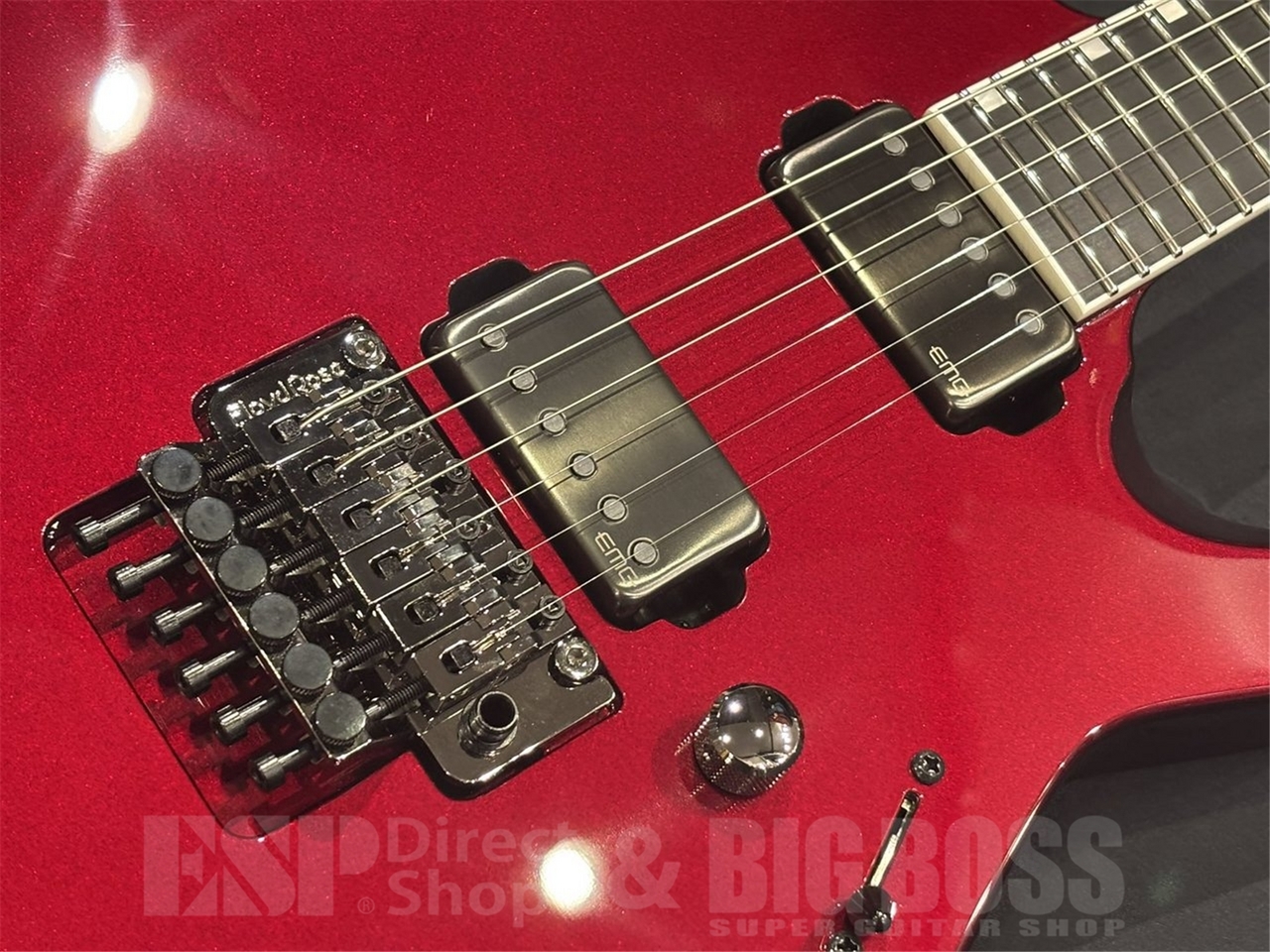 【即納可能】ESP (イーエスピー) M-II CTM FR/E Custom Color / Deep Candy Apple Red 京都店 - 3