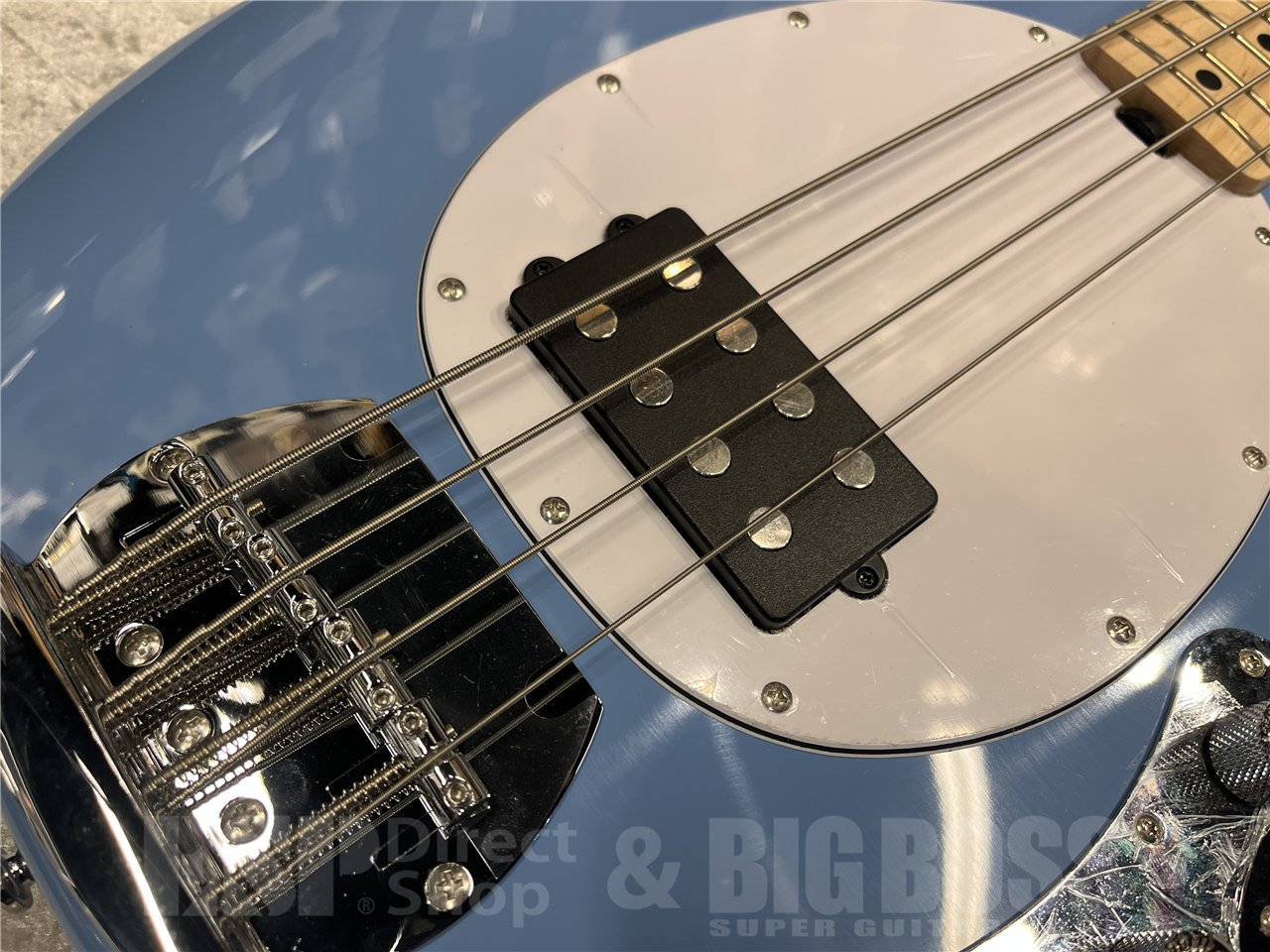 【即納可能】Sterling by MUSIC MAN（スターリンバイミュージックマン）SUB Series StingRay Ray 4（Chopper Blue）　名古屋店 - 3
